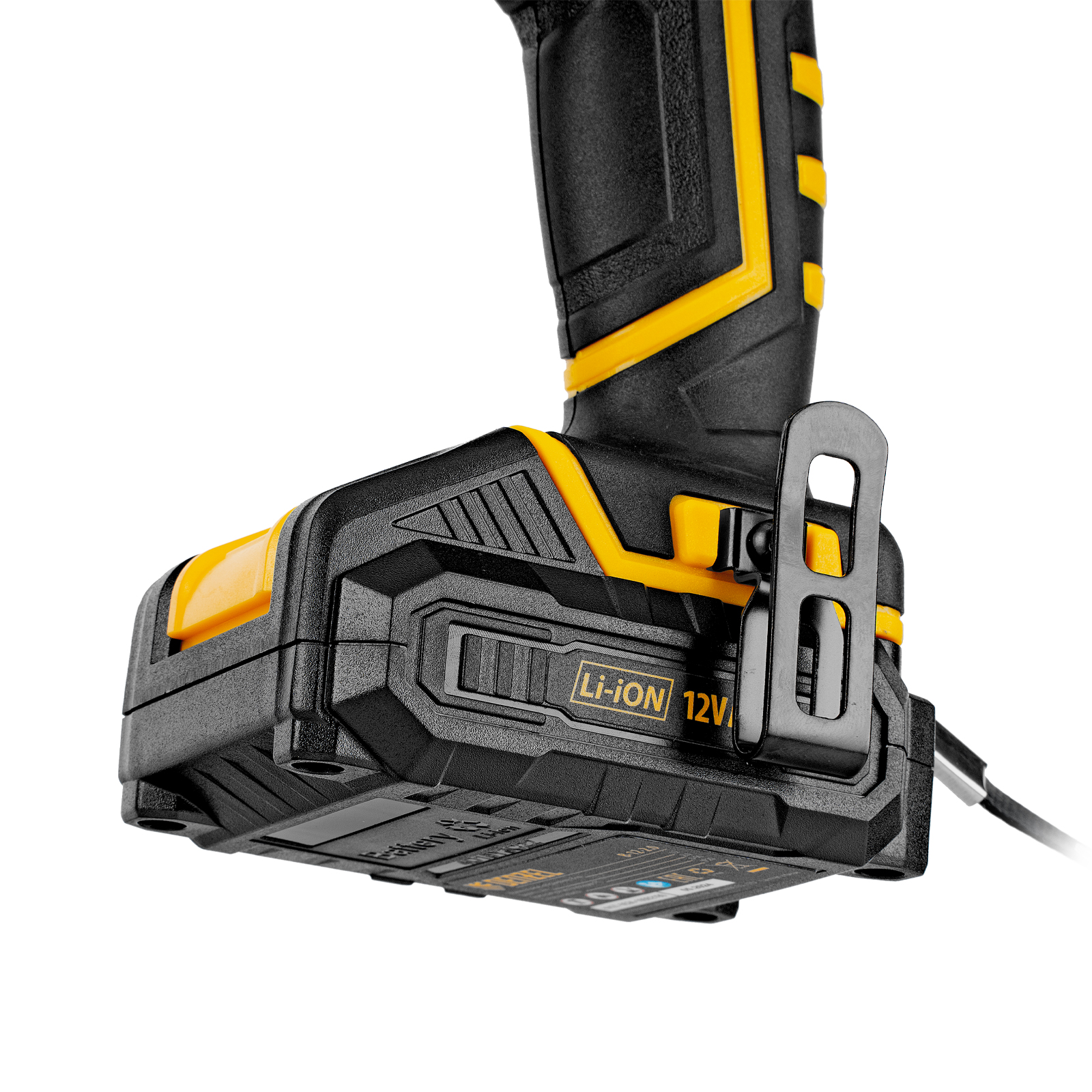 Дрель-шуруповерт аккумуляторная CDL-12-02BM, Li-Ion, 12 В, 2 акк. Denzel