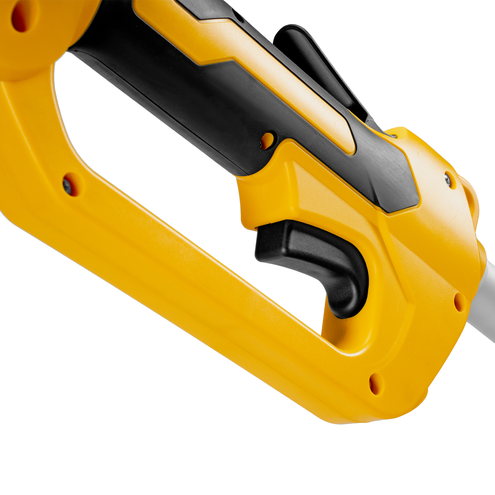 Триммер электрический TE-1220, 1200 Вт, 380 мм, катушка, диск, разборная штанга Denzel