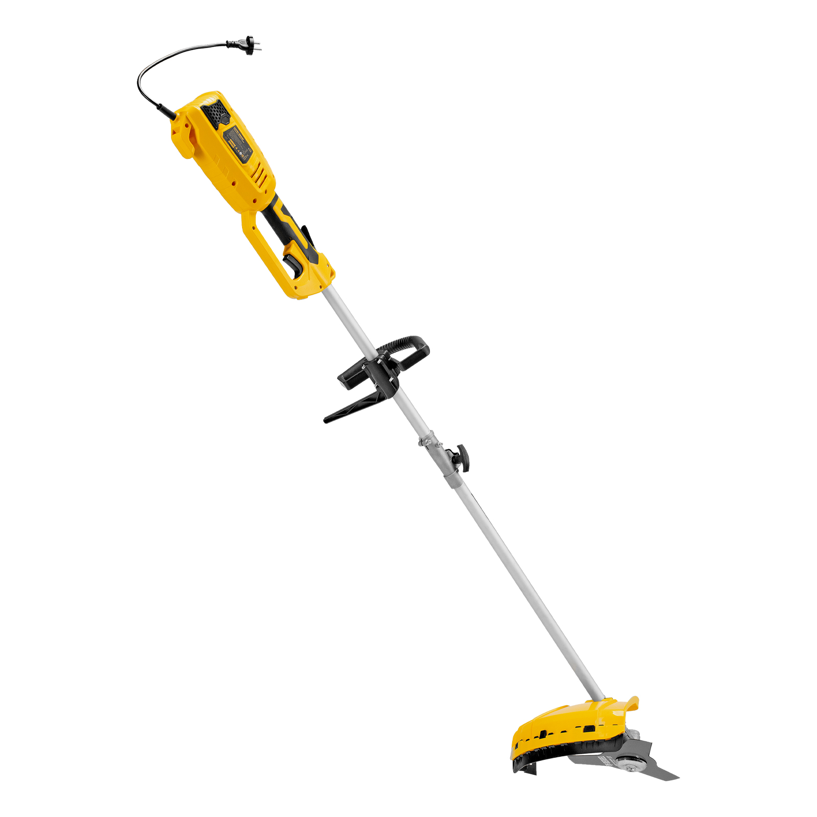 Триммер электрический TE-1220, 1200 Вт, 380 мм, катушка, диск, разборная штанга Denzel