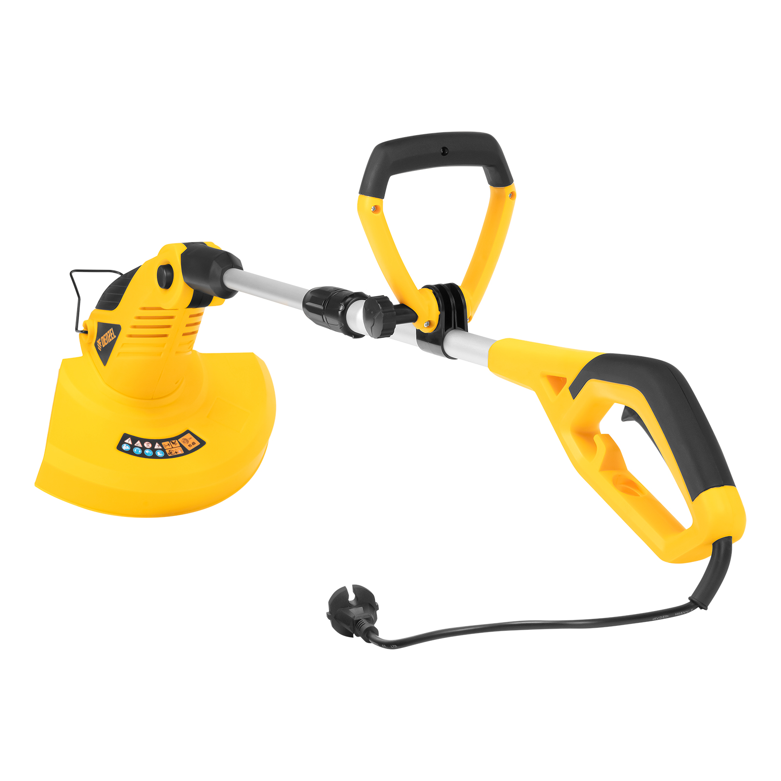 Триммер электрический TE-650, 650Вт,330мм,катушка автомат,телескоп.штанга,регул. углы накл. Denzel