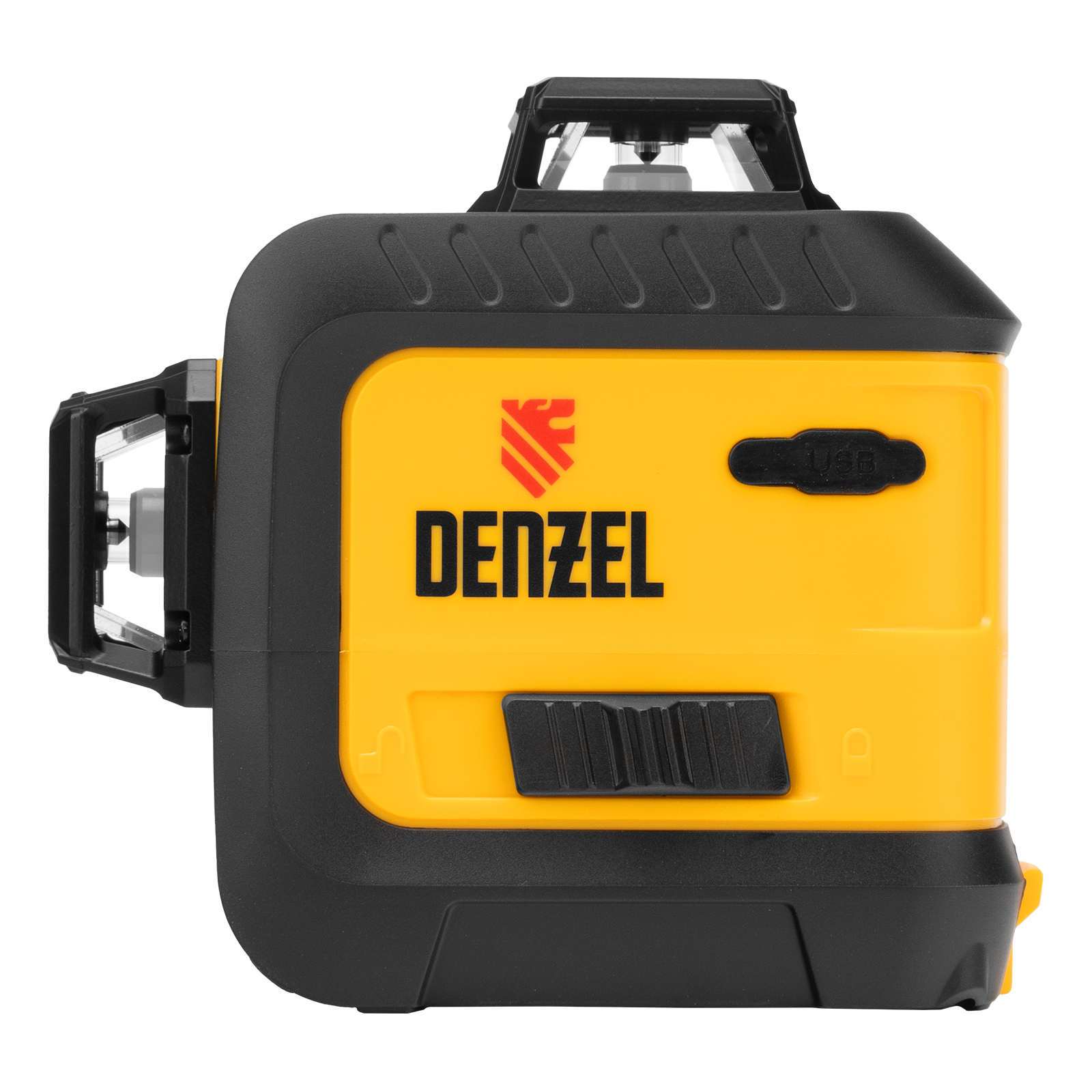 Лазерный уровень мультипризм. LXI 360-2 Green, 30 м, 520 Нм, акк. Li 2800 mAh, резьба 1/4" Denzel