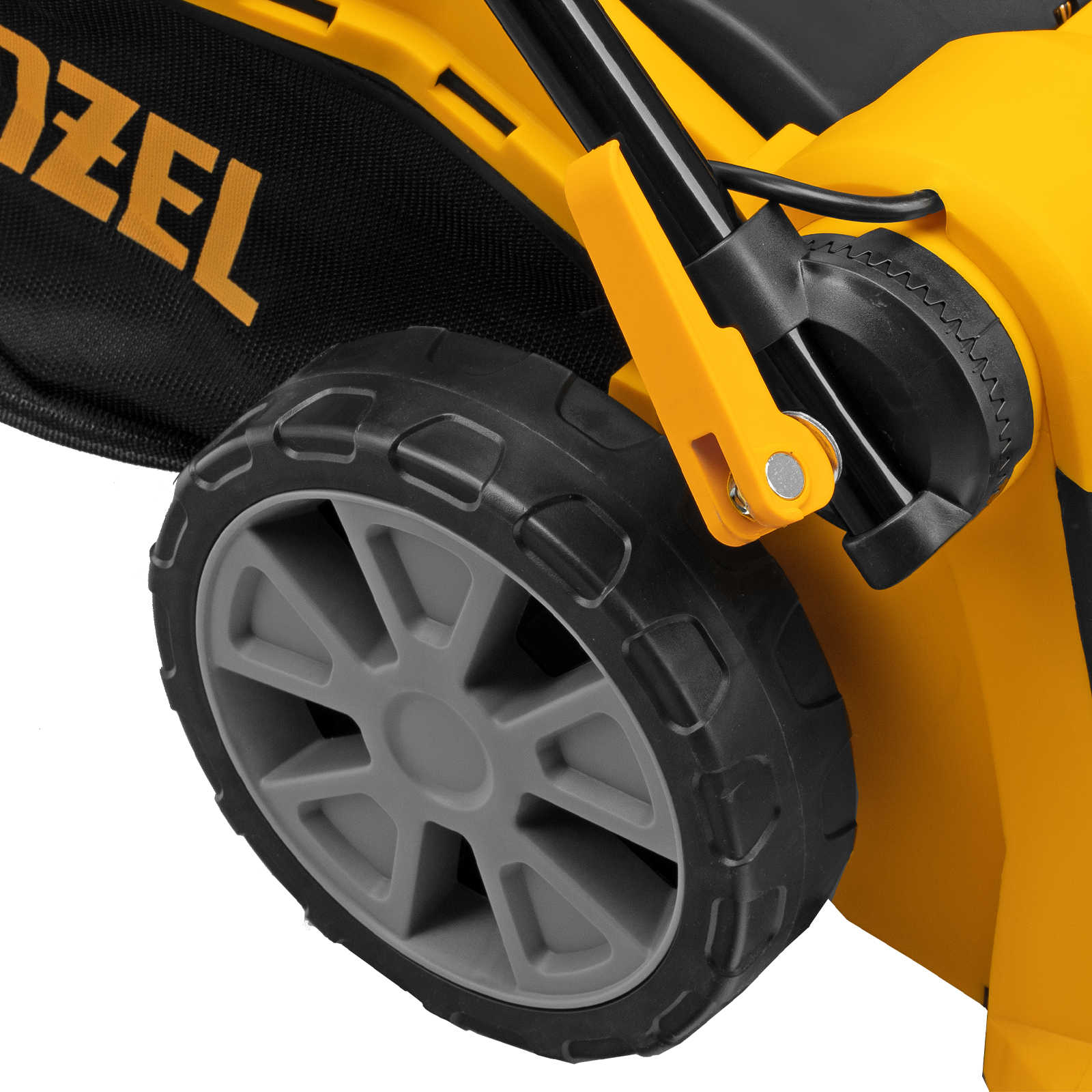 Газонокосилка электрическая GM-1800, 1800 Вт, шир. 38 см, 6 уров., травосб. 40 л. Denzel