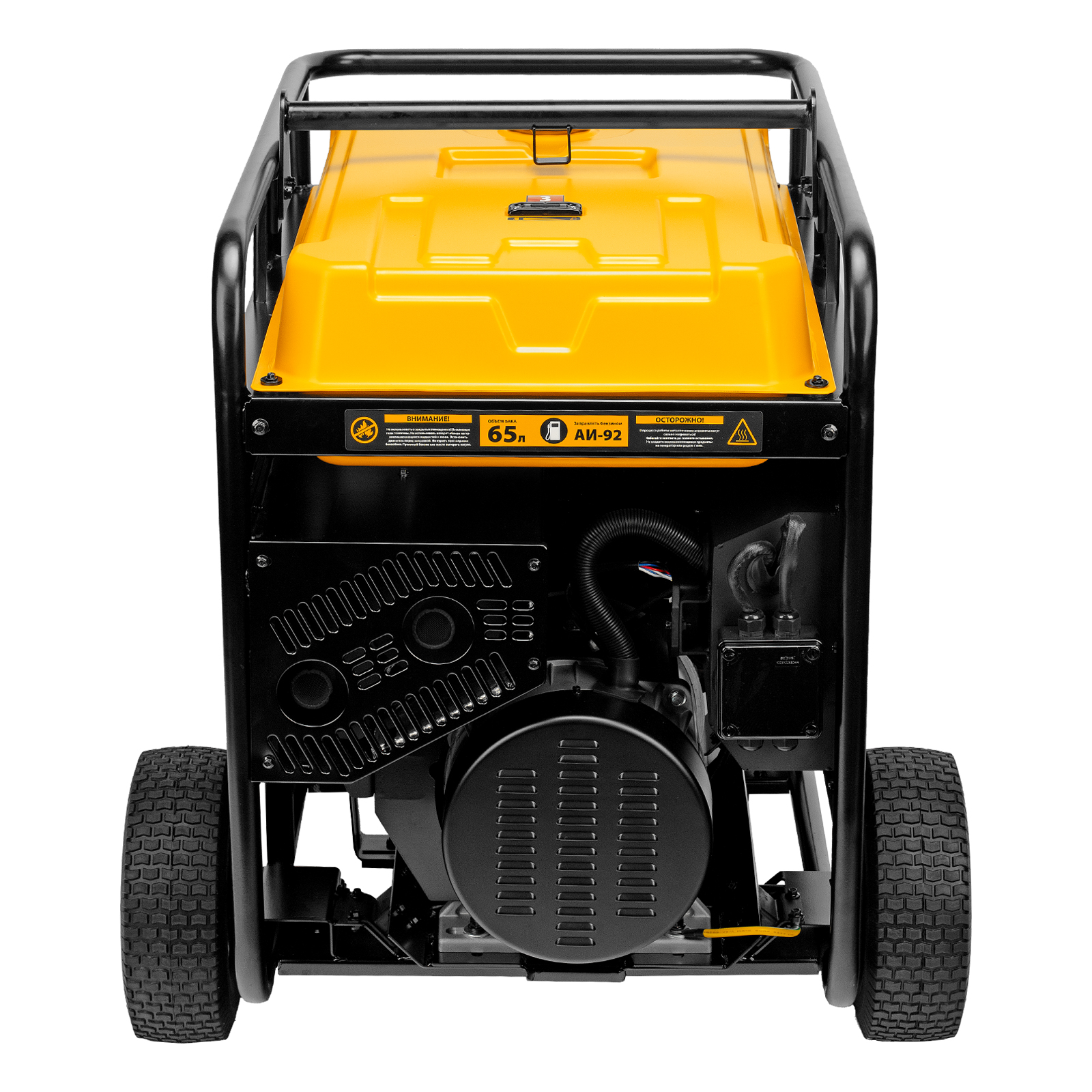 Генератор бензиновый PS-180EA, 18 кВт,230 В, 65л, разъем ATS,эл.старт Denzel