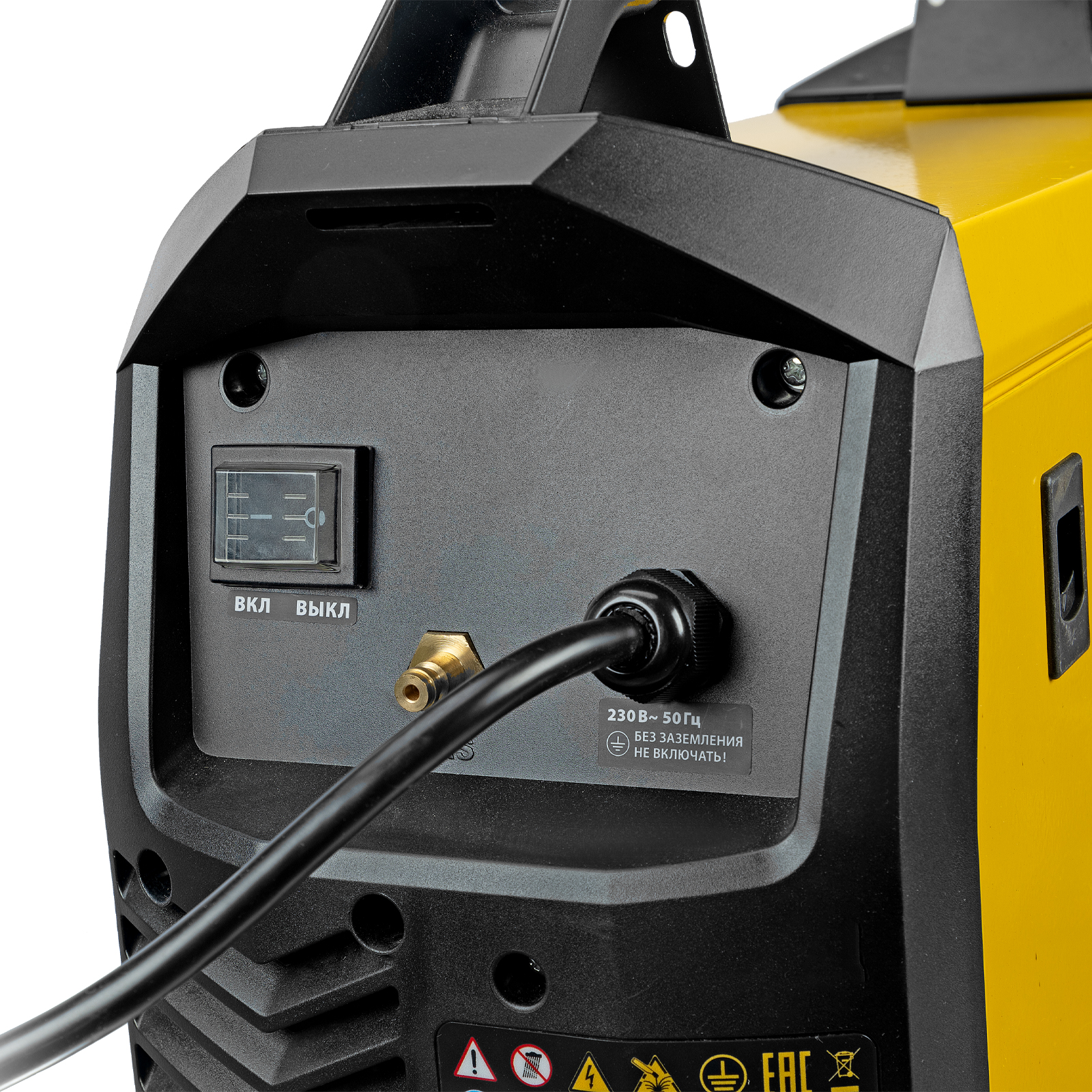 Аппарат инвертор. полуавтомат. сварки MultiMIG-200DP Synergy Double Pulse, 200 А, ПВ 80% Denzel