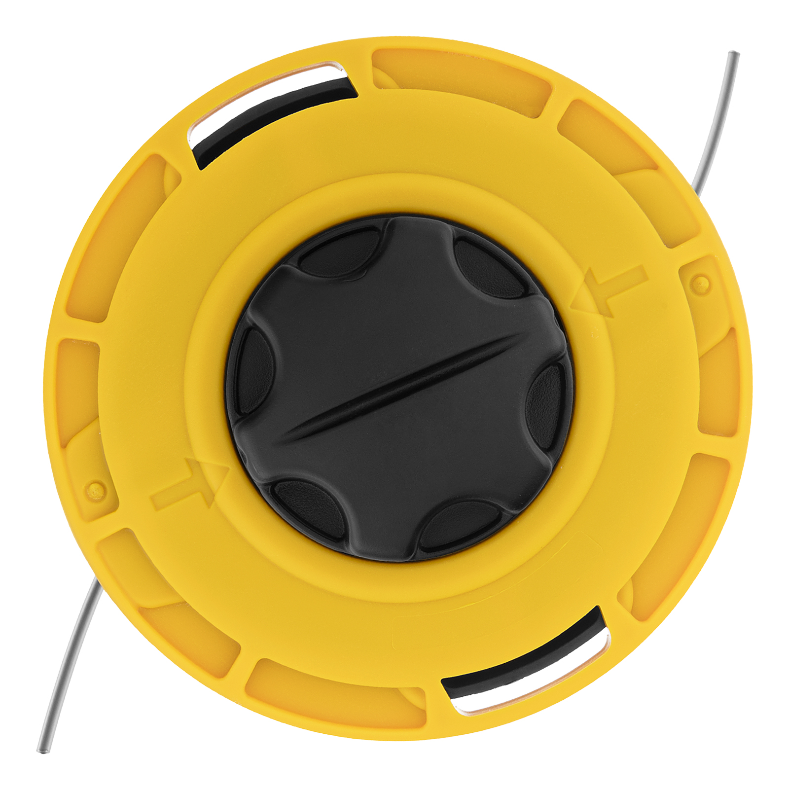 Катушка триммер. полуавтомат. легкая заправка гайка М10 М10 М8, лев.,шаг 1,0 1,25мм Denzel