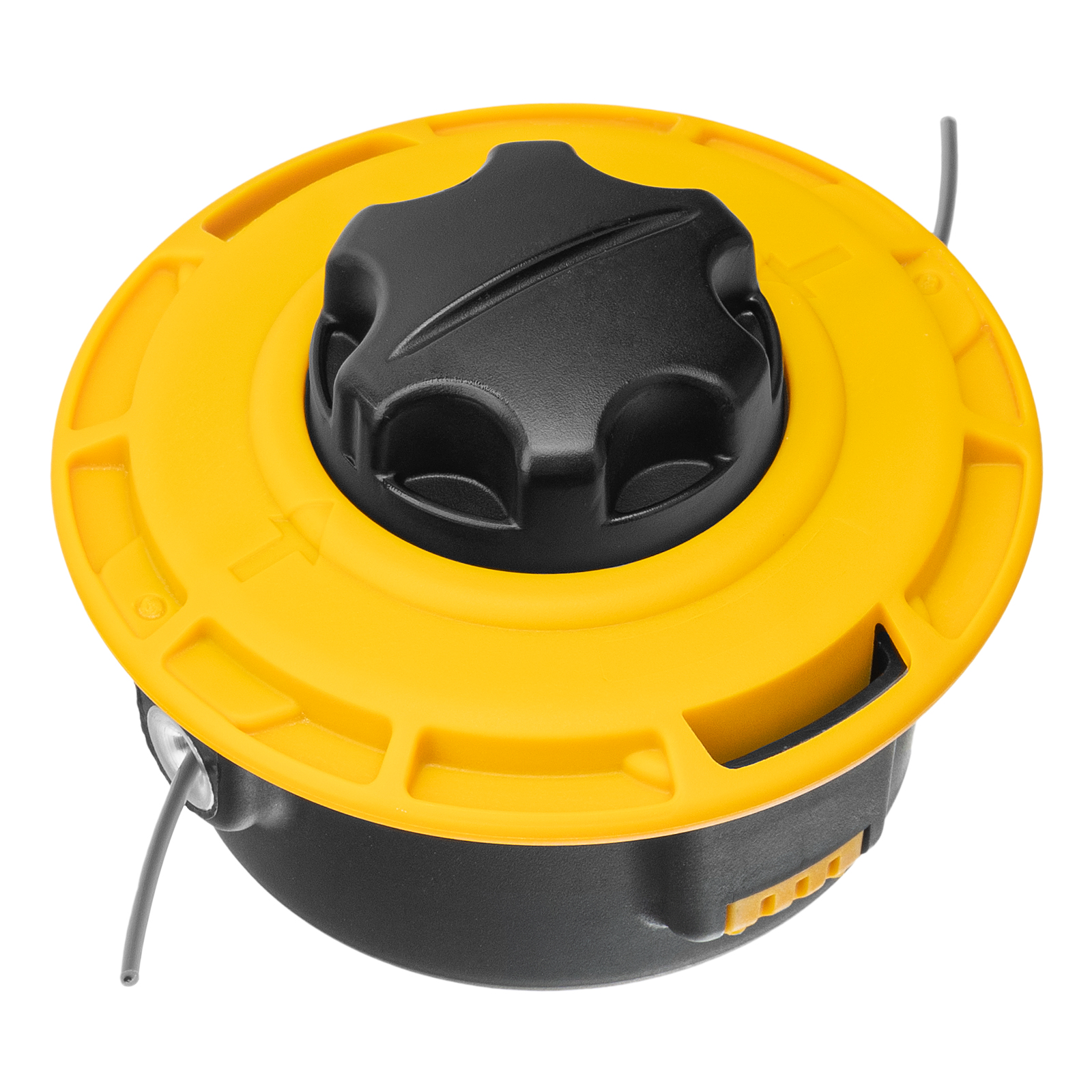 Катушка триммер. полуавтомат. легкая заправка гайка М10 М10 М8, лев.,шаг 1,0 1,25мм Denzel