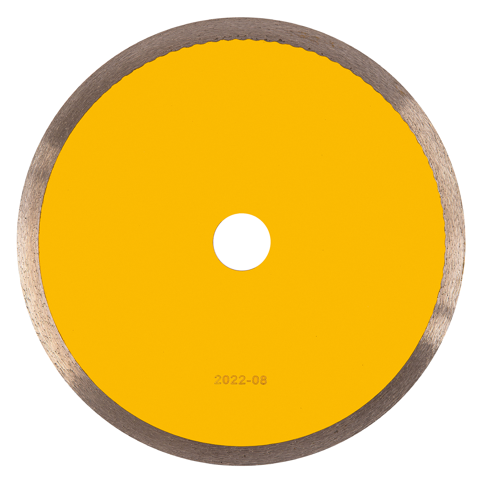 Диск алмазный сплошной, супертонкий, 200 х 25,4 мм, горячее прессование, мокрое резание Denzel