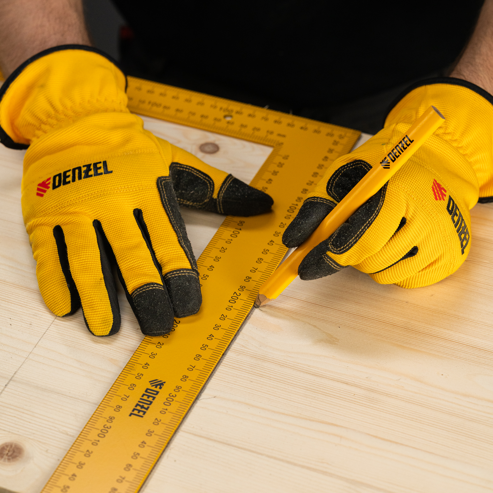 Угольник стальной, 400 х 600 мм Denzel