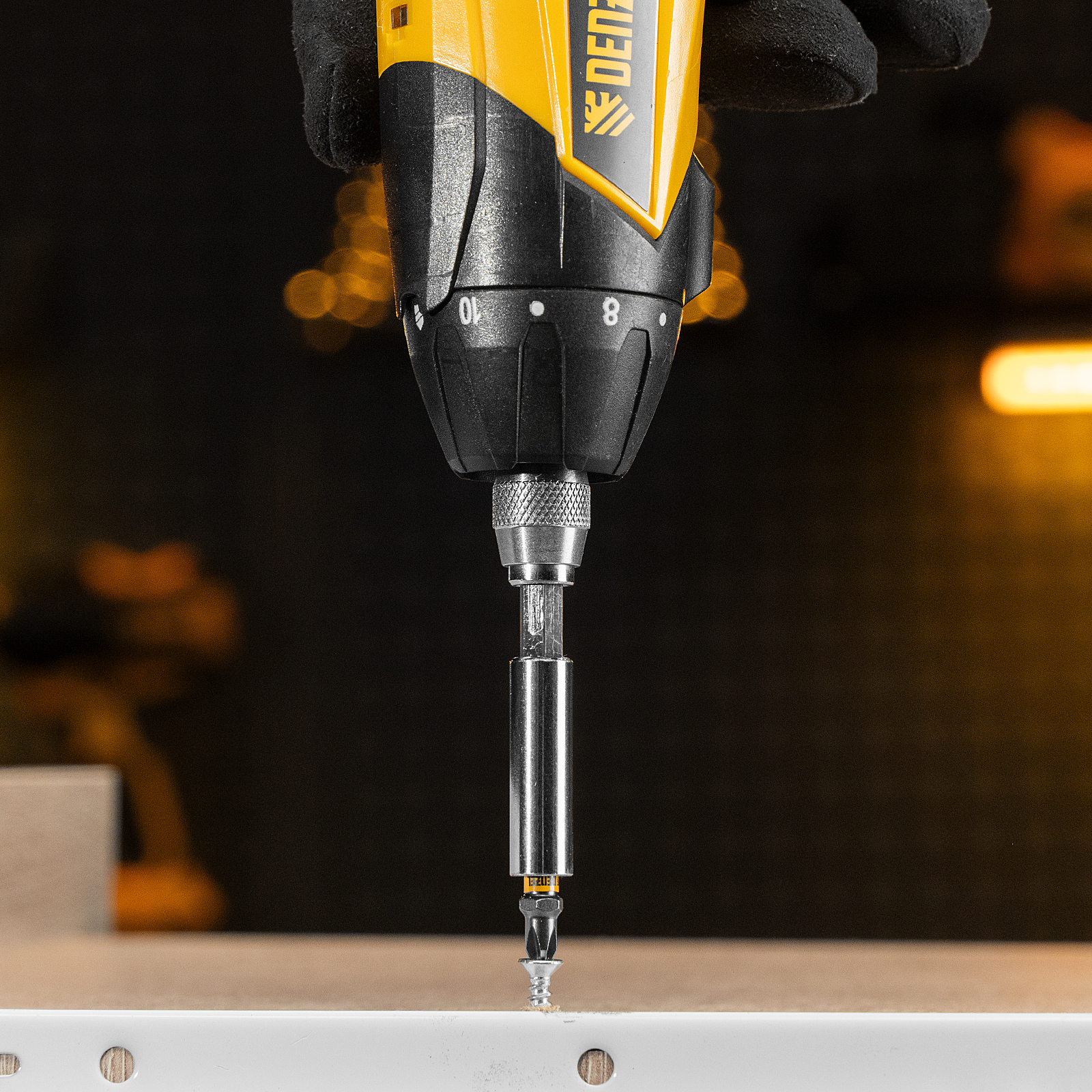 Бита PH1х25, сталь S2, шестигранный профиль, 10 шт. Е 6,3 Denzel