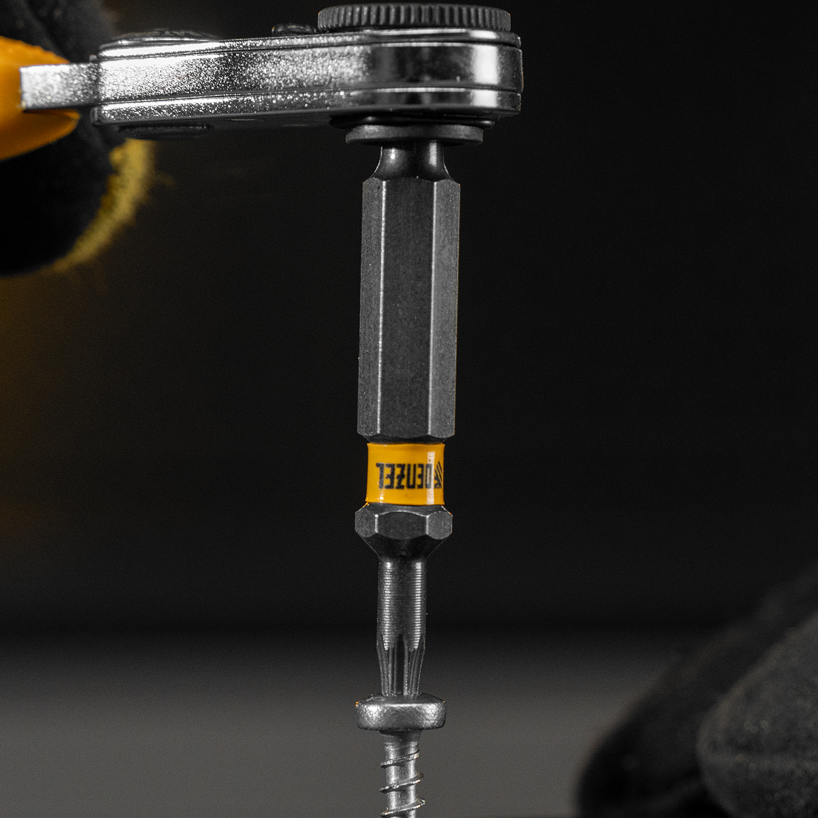 Бита TX 10х50, сталь S2, шестигранный профиль, 10 шт. Е 6,3 Denzel