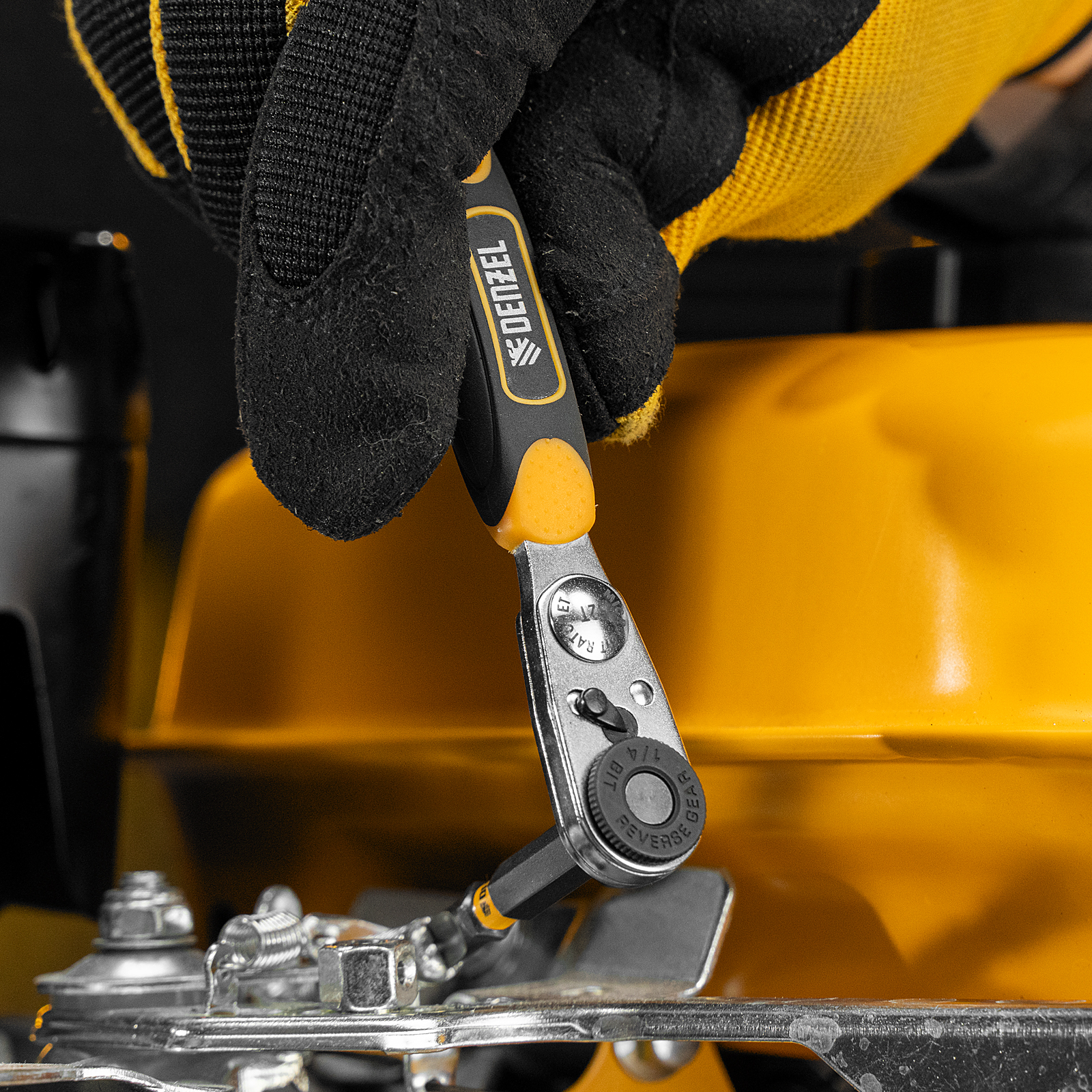 Бита SL5,0х50, сталь S2, шестигранный профиль, 10 шт. Е 6,3 Denzel