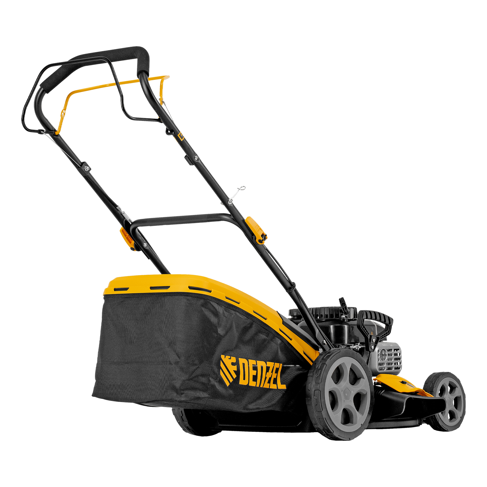 Газонокосилка бензиновая GLR-460SP-ZS, 149 см3, ширина 46 см, привод, травосборник 65 л Denzel