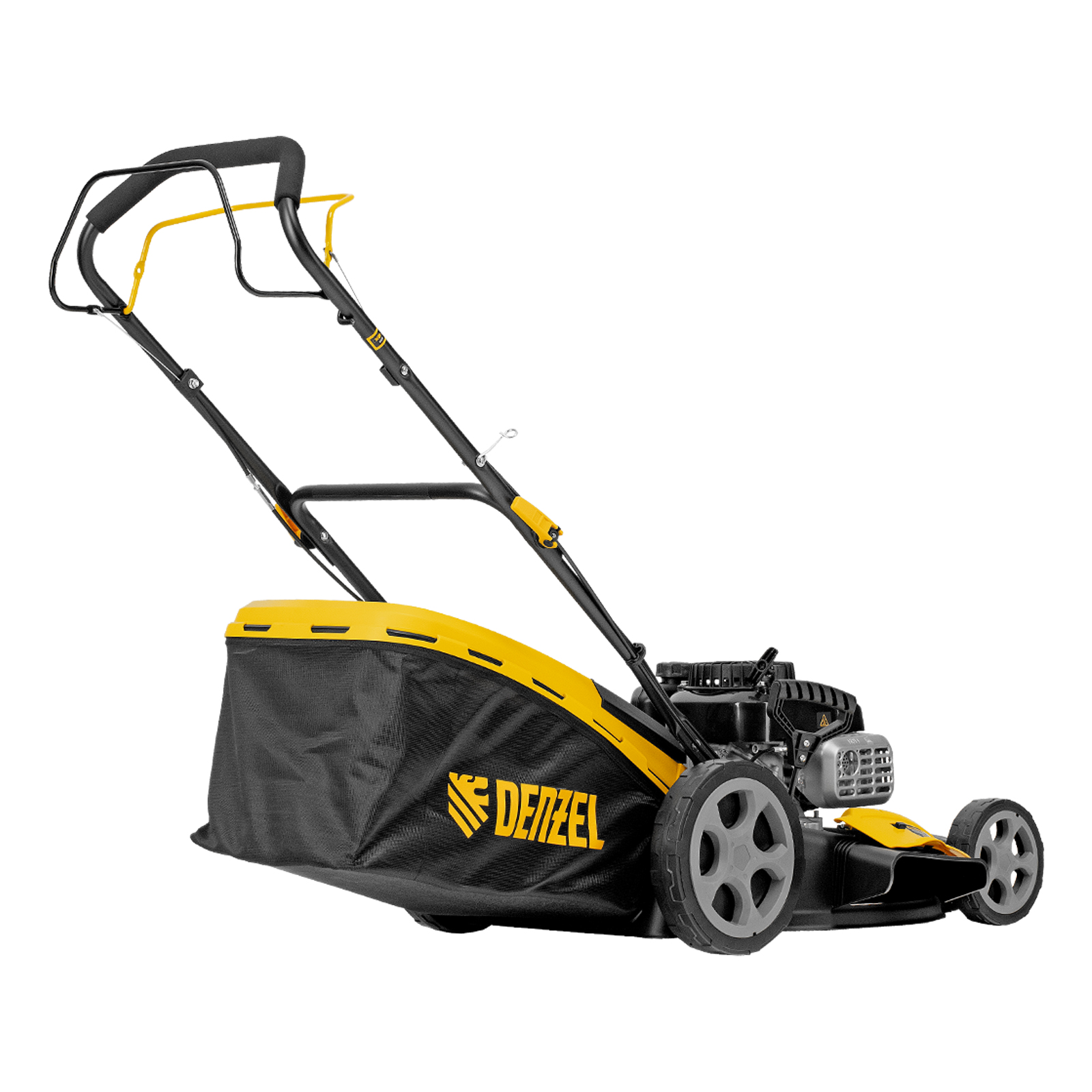 Газонокосилка бензиновая GLR-510SP-ZS, 171 см3, ширина 51 см, привод, травосборник 65 л Denzel