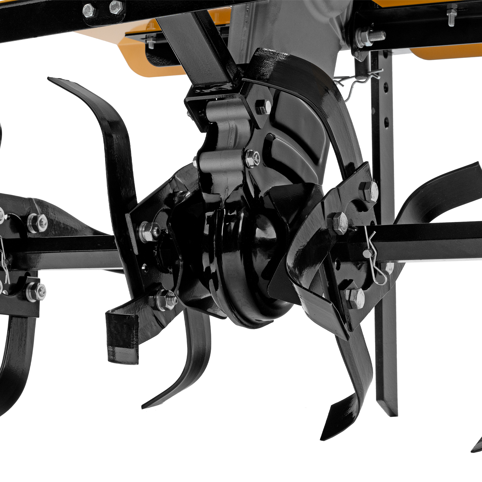 Мотоблок DPT-170SB, 7 л.с., ремен.сцеп, фрез 3х4, ШОМ, без колес, передачи 2В/1Н Denzel