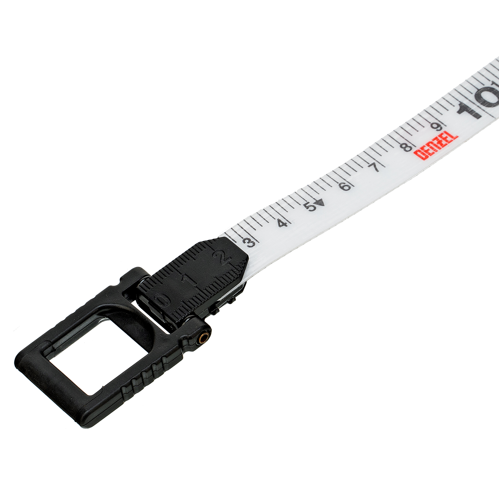 Рулетка геодезическая 30 м х 15 мм, закрытый корпус, фиберглассовая лента Denzel