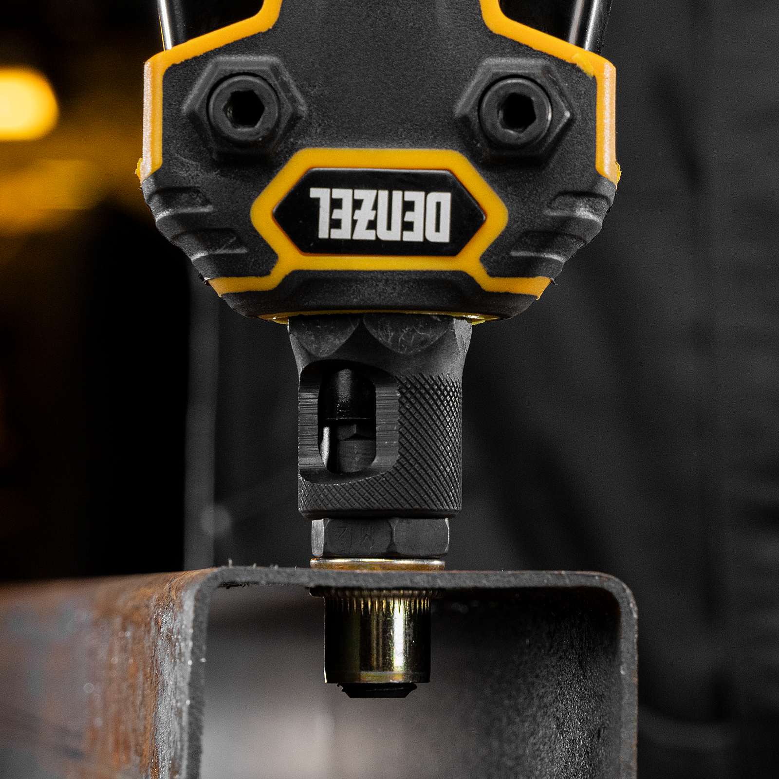 Заклепочник для резьбовых заклепок, двуручный, заклепки М3, М4, М5, М6, М8, М10, M12 Denzel