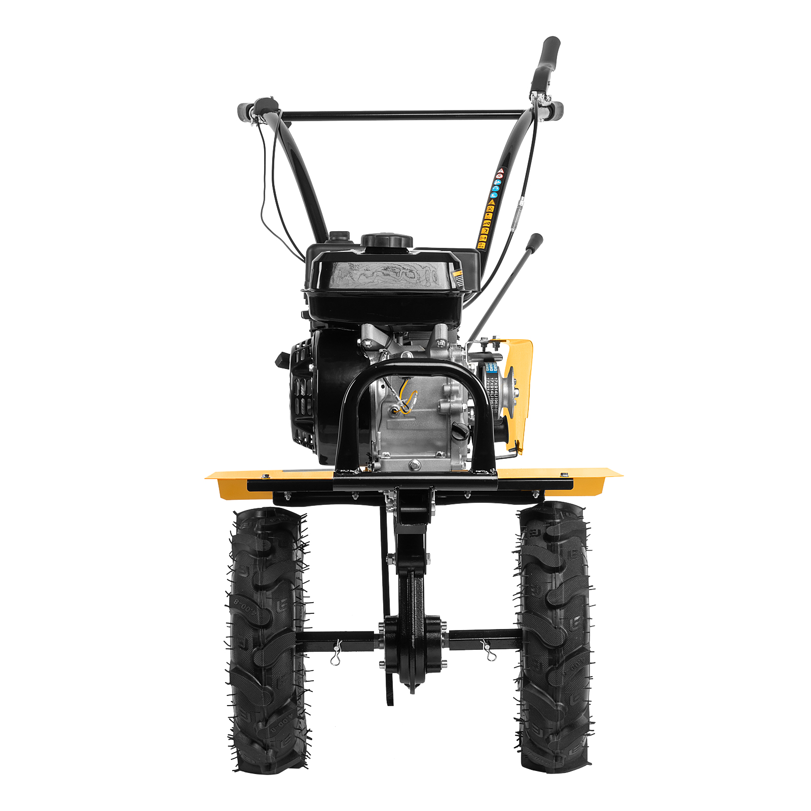 Мотоблок DPT-270, 7 л.с., ремен.сцеп, шир 85 см, глуб 35 см,фрез 3х4,ШОМ,скор 2В/1Н,кол 8" Denzel