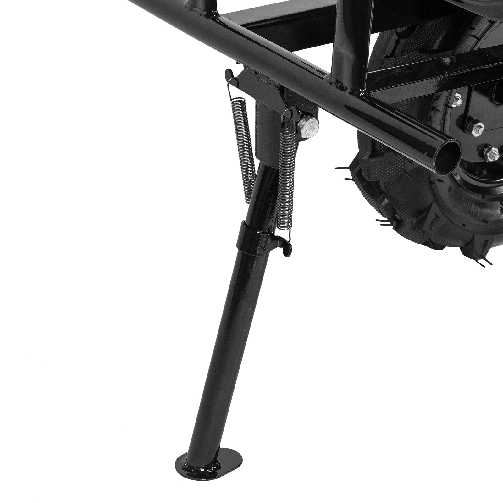 Мотоблок DPT-270X, 7 л.с., диск.сцеп, шир 90 см, глуб 35 см,фрез 3х4,ВОМ,скор 2В/1Н,кол 8" Denzel