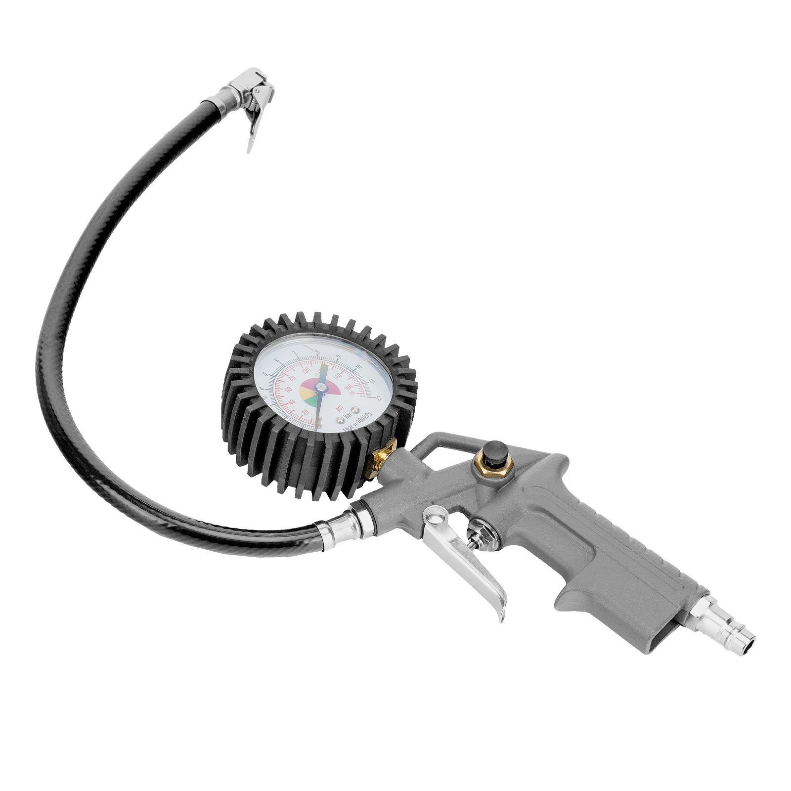 Компрессор воздушный DL1300, 10 бар, 1,3 кВт 180 л/мин 5 л, с набором аксессуаров Denzel