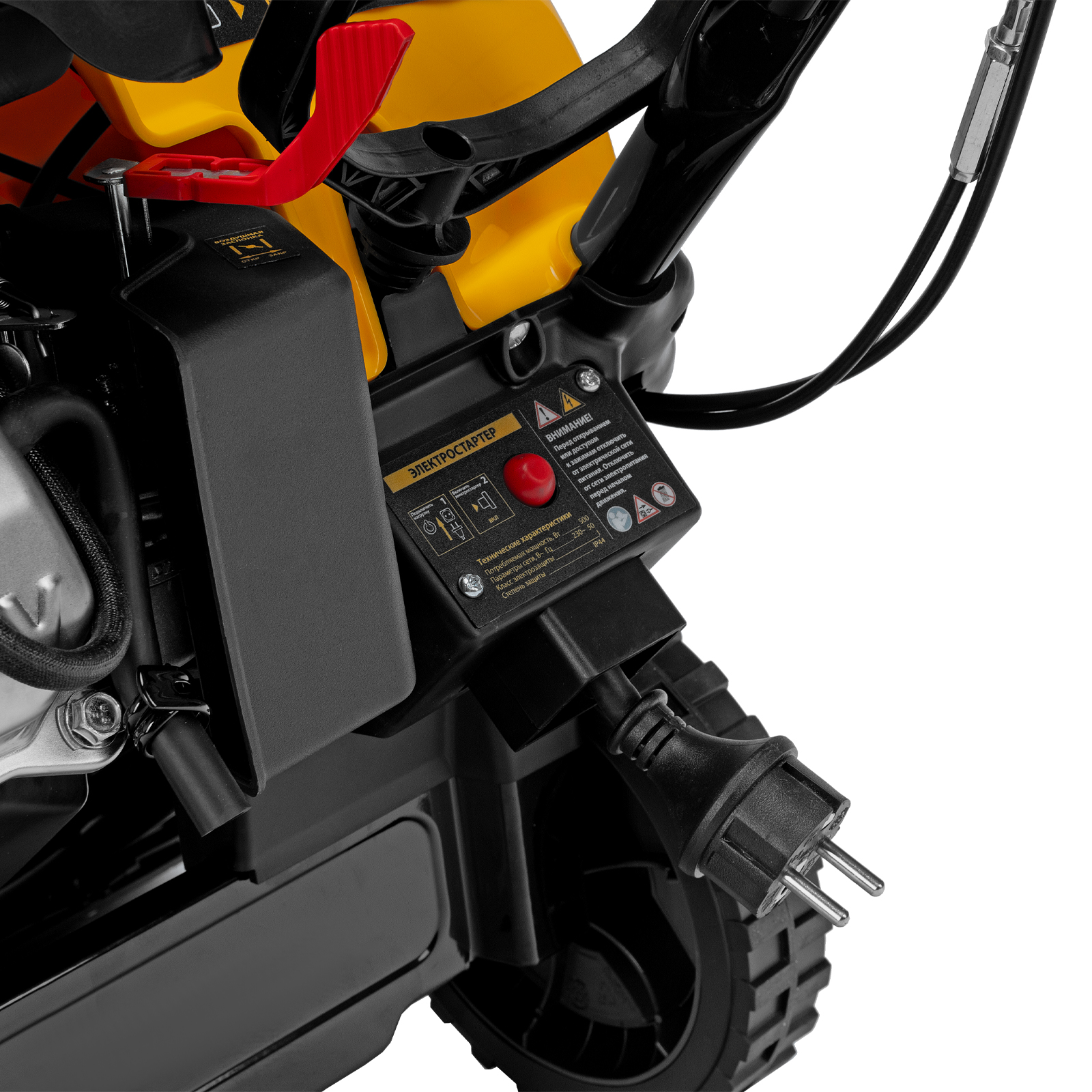 Бензиновая снегоуборочная машина SB 460 E, 99cc, эл.старт, шнек SnowCrusher Denzel