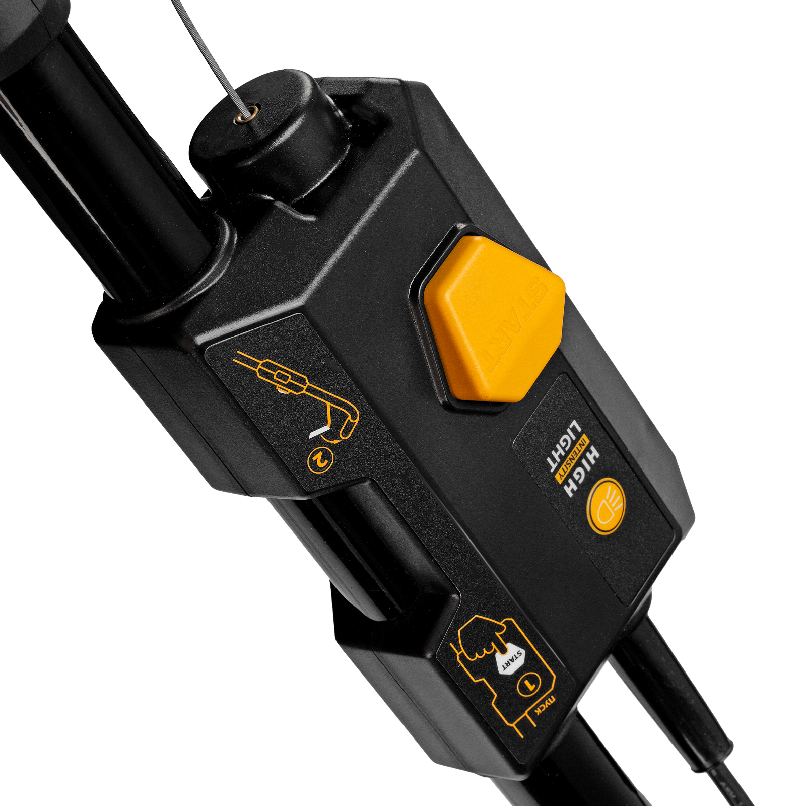 Газонокосилка аккумуляторная бесщет., RLMS560-62, привод, 560 мм, Li-ion, 62В Denzel