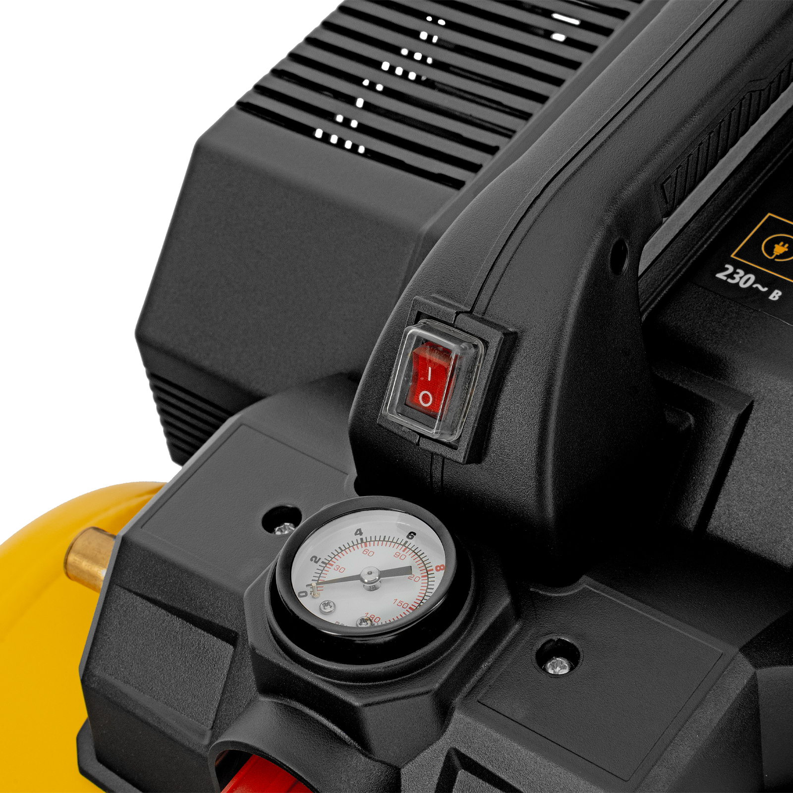 Компрессор  DLS750/6 безмасляный малошумный 750 Вт, 140 л/мин,ресивер 6 л Denzel