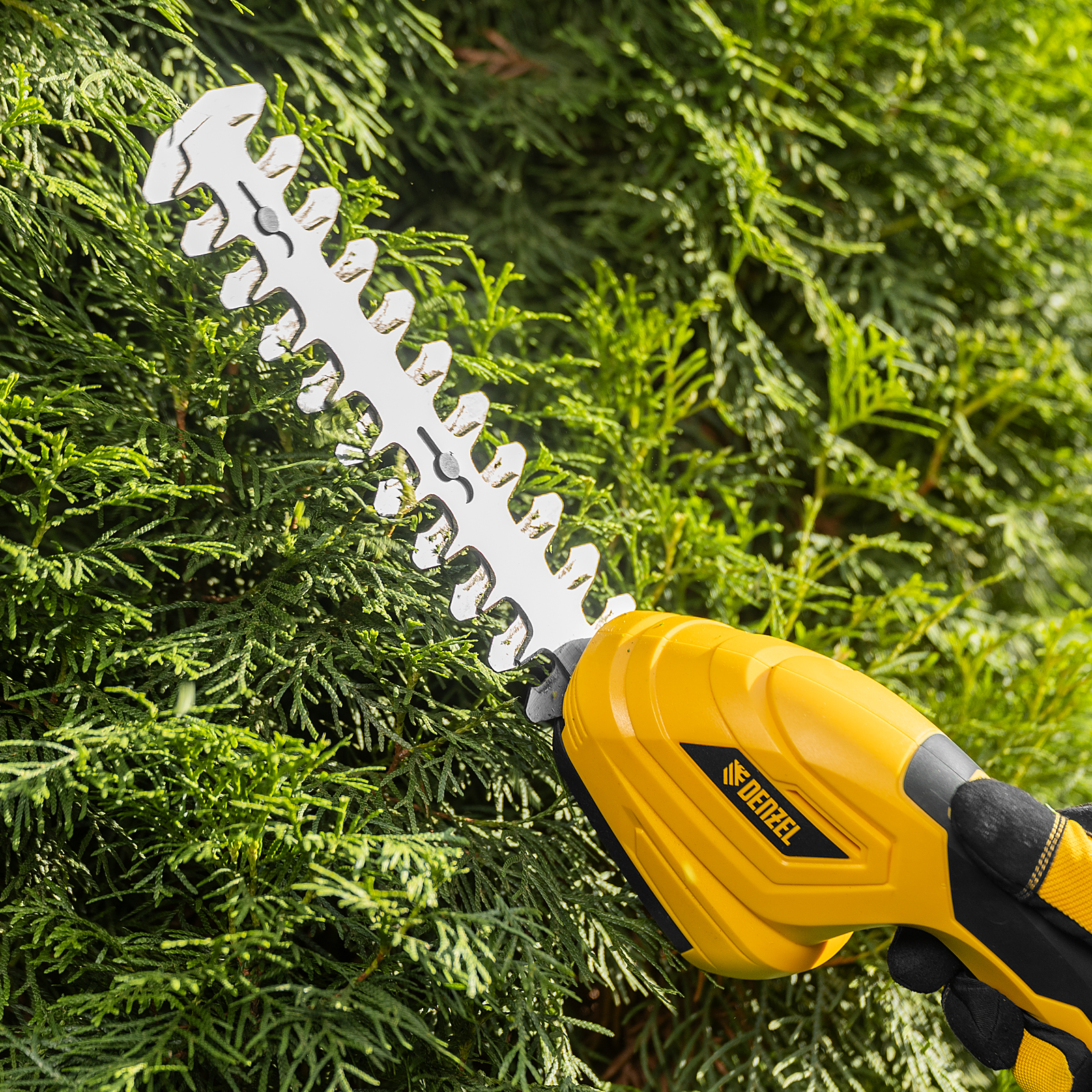 Ножницы-кусторез аккумуляторные  CGS-100-0, БЕЗ АКБ Denzel