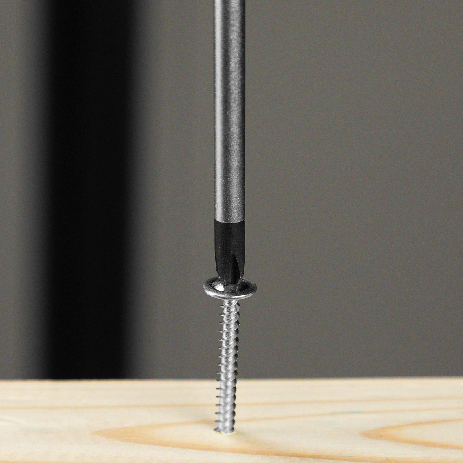 Отвертка, PH2х100 мм, S2, 3к рукоятка Denzel