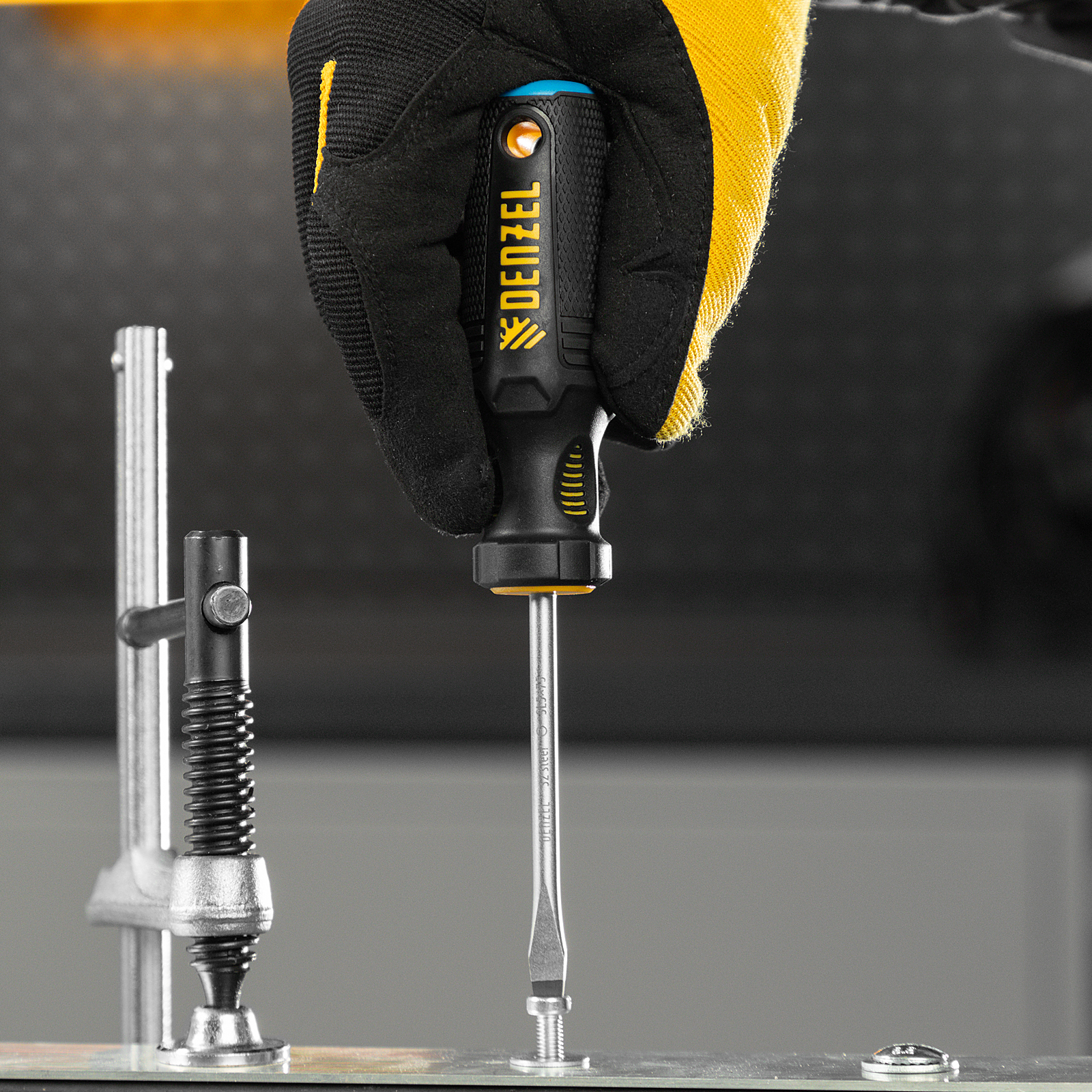 Набор отверток, 5 шт., PH+SL, S2, 3к рукоятка Denzel