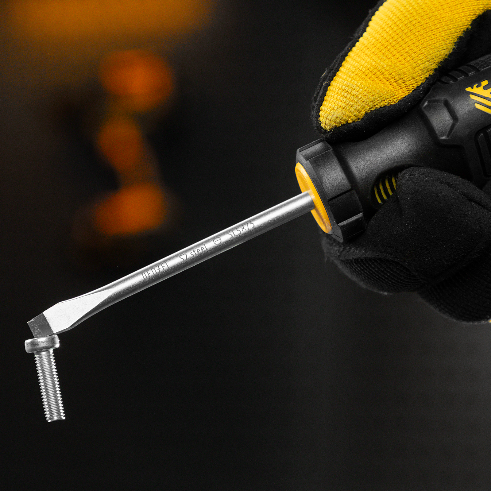 Набор отверток, 5 шт., PH+SL, S2, 3к рукоятка Denzel