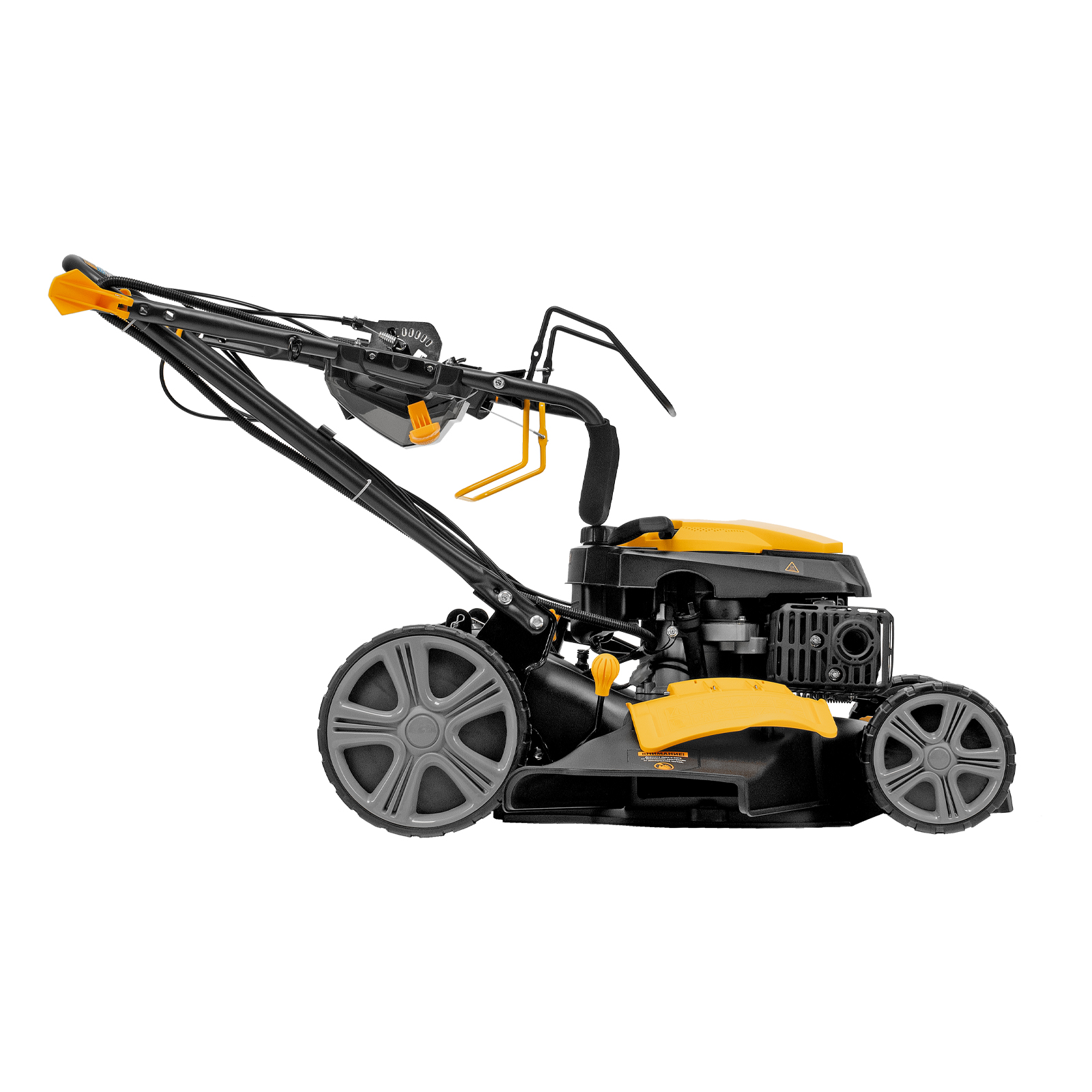 Газонокосилка бензиновая GLD-460SP-VE, 146 см3, шир. 46см, привод, вариатор, эл.старт, 60 л Denzel