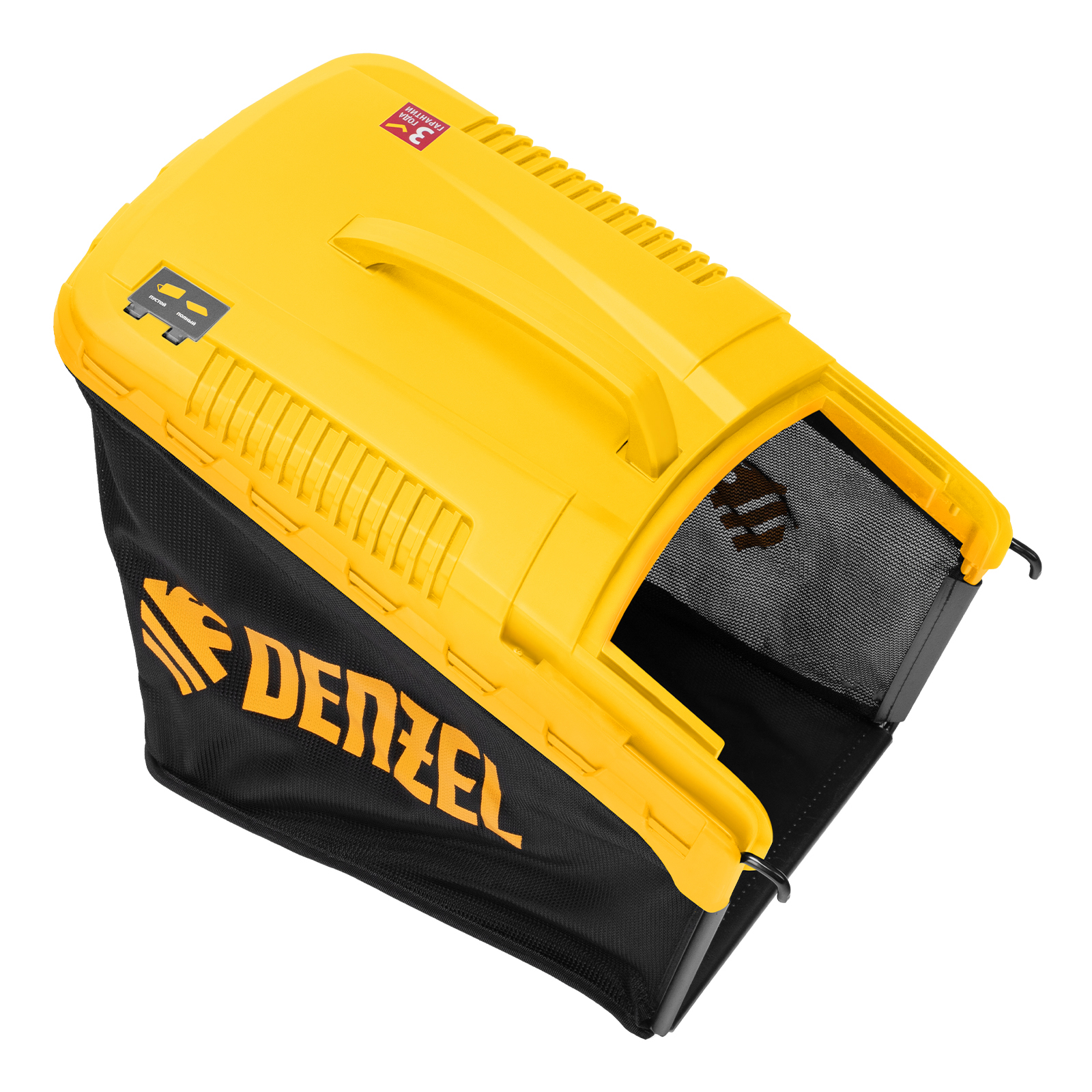 Бензиновая газонокосилка GLT-460SP-T, Trike 149 см3, 46 см, привод, панель, 60л Denzel