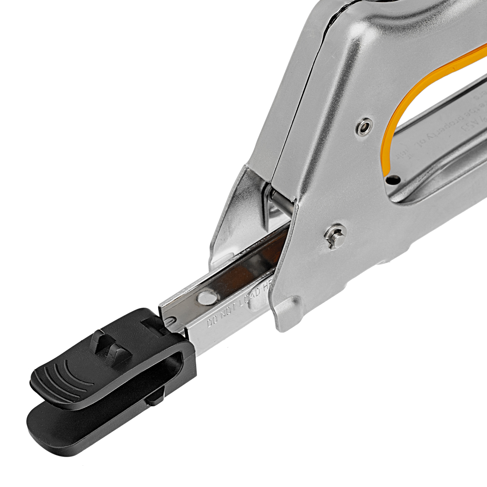 Степлер металлический, скобы в комплекте, 2К рукоятка, тип 53, 6-10 мм Denzel