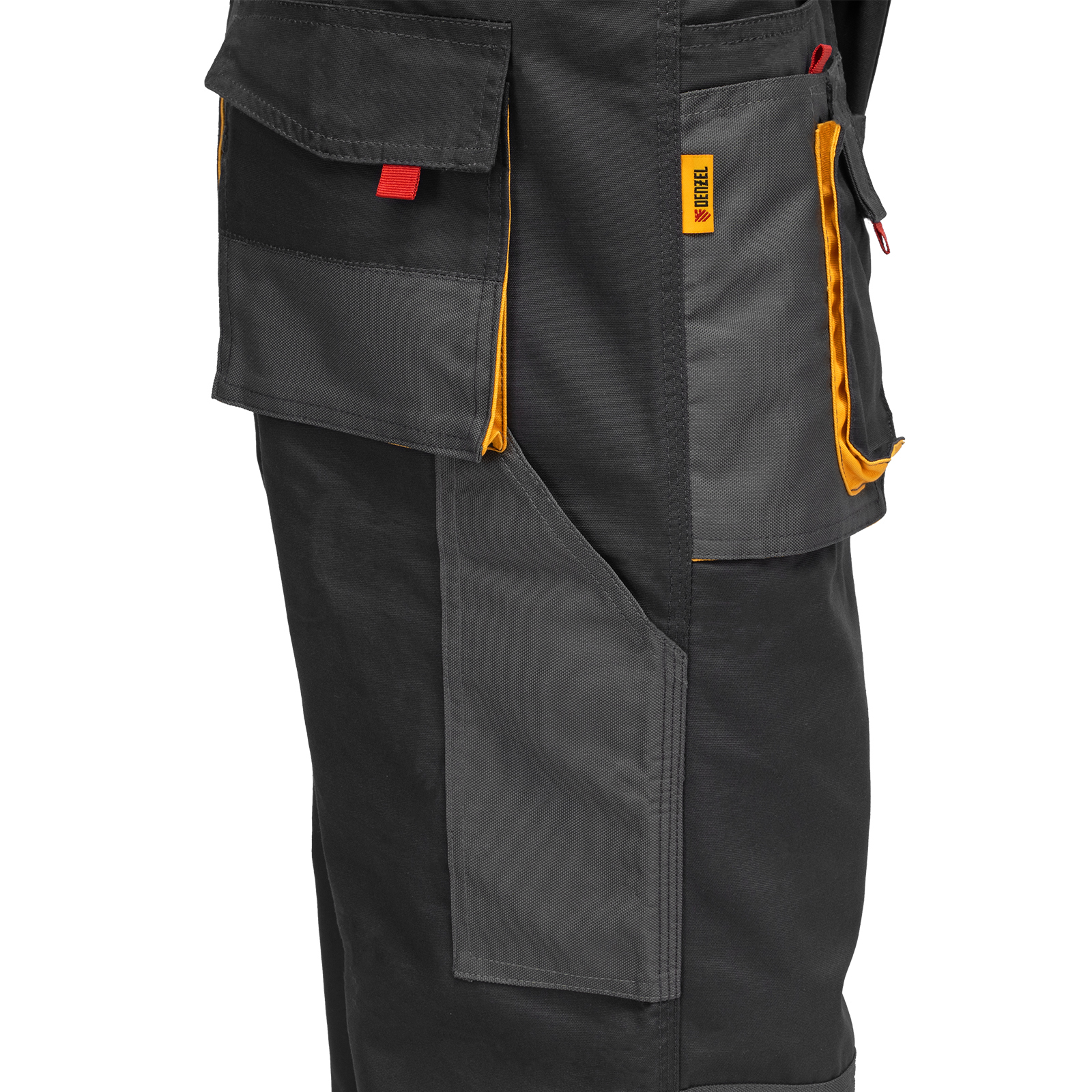 Брюки профессиональные рабочие, 65% полиэстер 35% хлопок, XXL Denzel