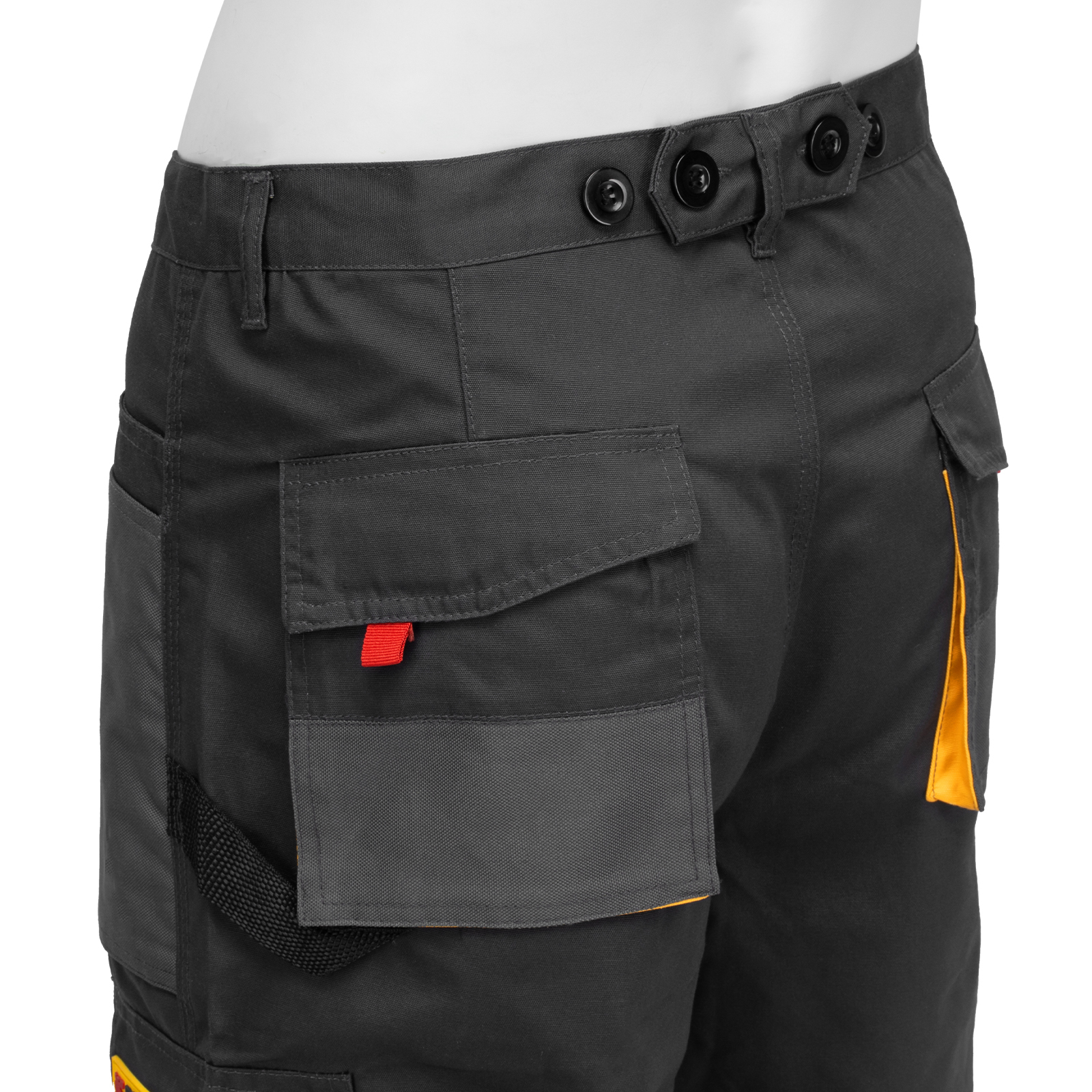 Брюки профессиональные рабочие, 65% полиэстер 35% хлопок, XXXL Denzel