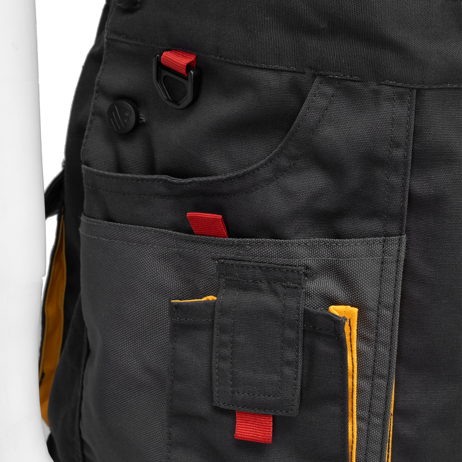 Полукомбинезон профессиональный рабочий, 65% полиэстер 35% хлопок, M Denzel