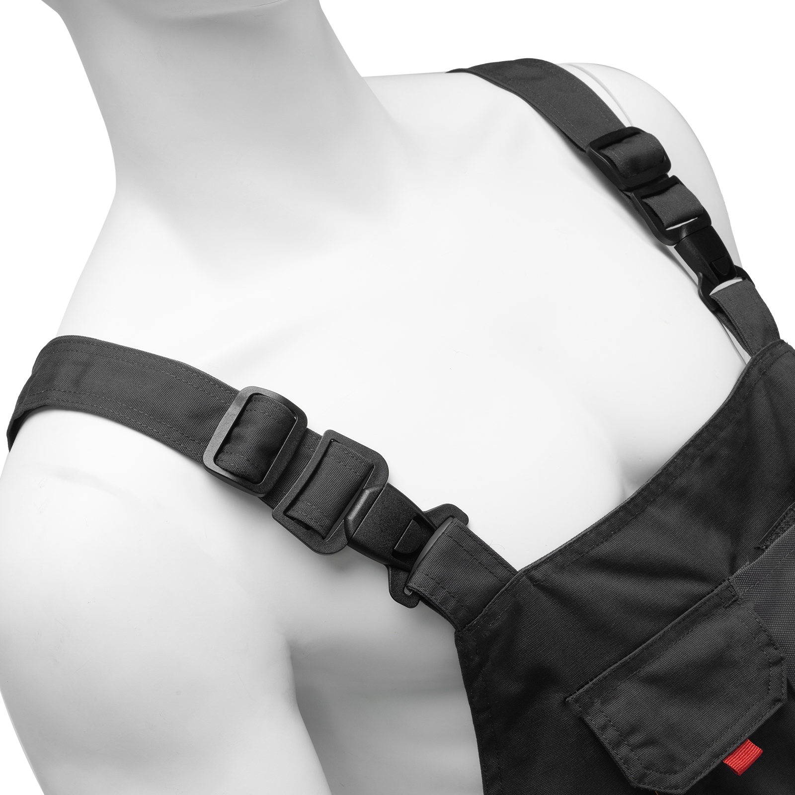 Полукомбинезон профессиональный рабочий, 65% полиэстер 35% хлопок, L Denzel