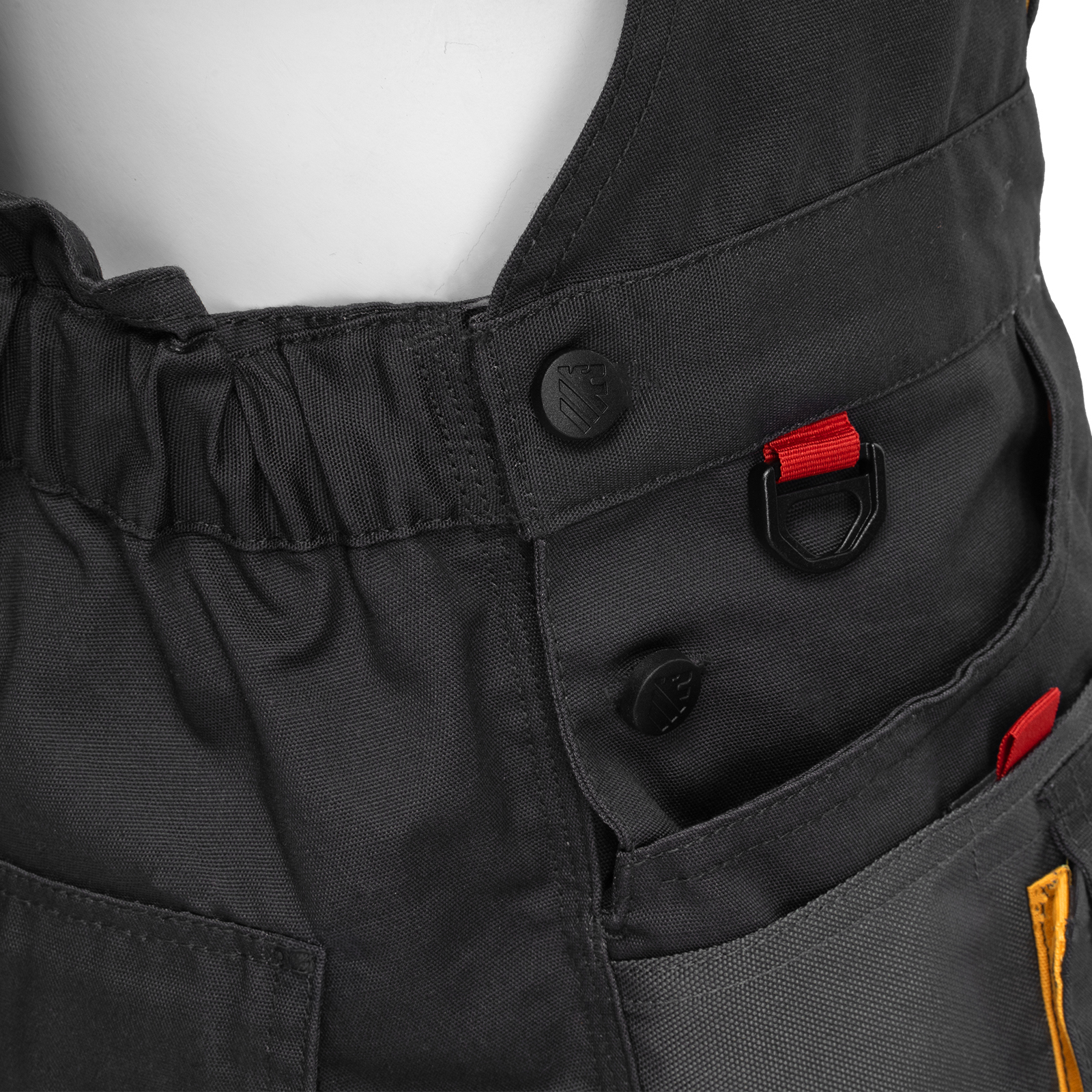 Полукомбинезон профессиональный рабочий, 65% полиэстер 35% хлопок, XL Denzel