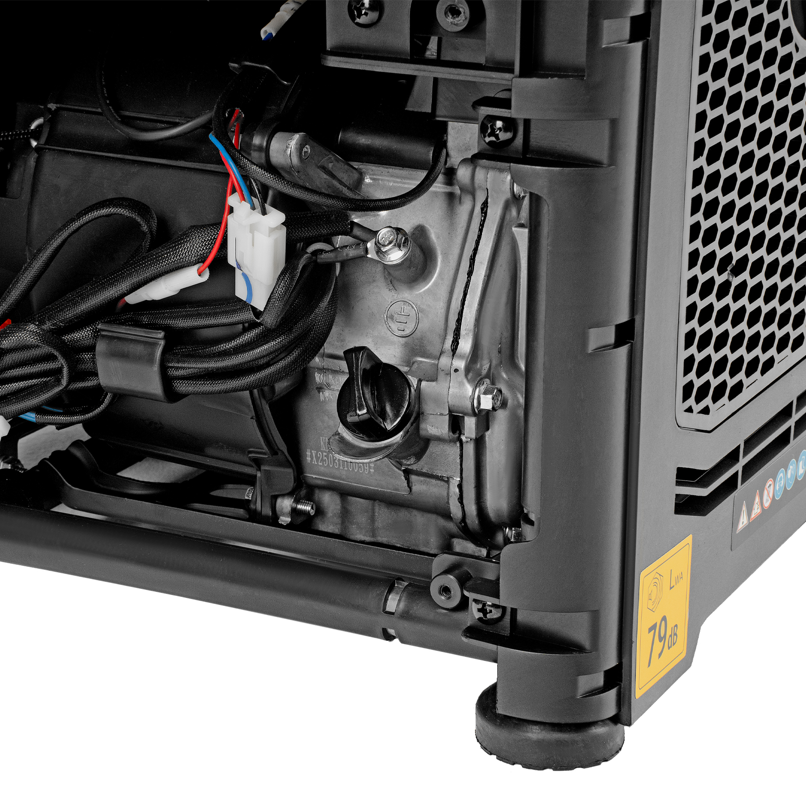 Генератор инверторный GS-1100iF, 1,1 кВт, 230 В, ручной старт DENZEL