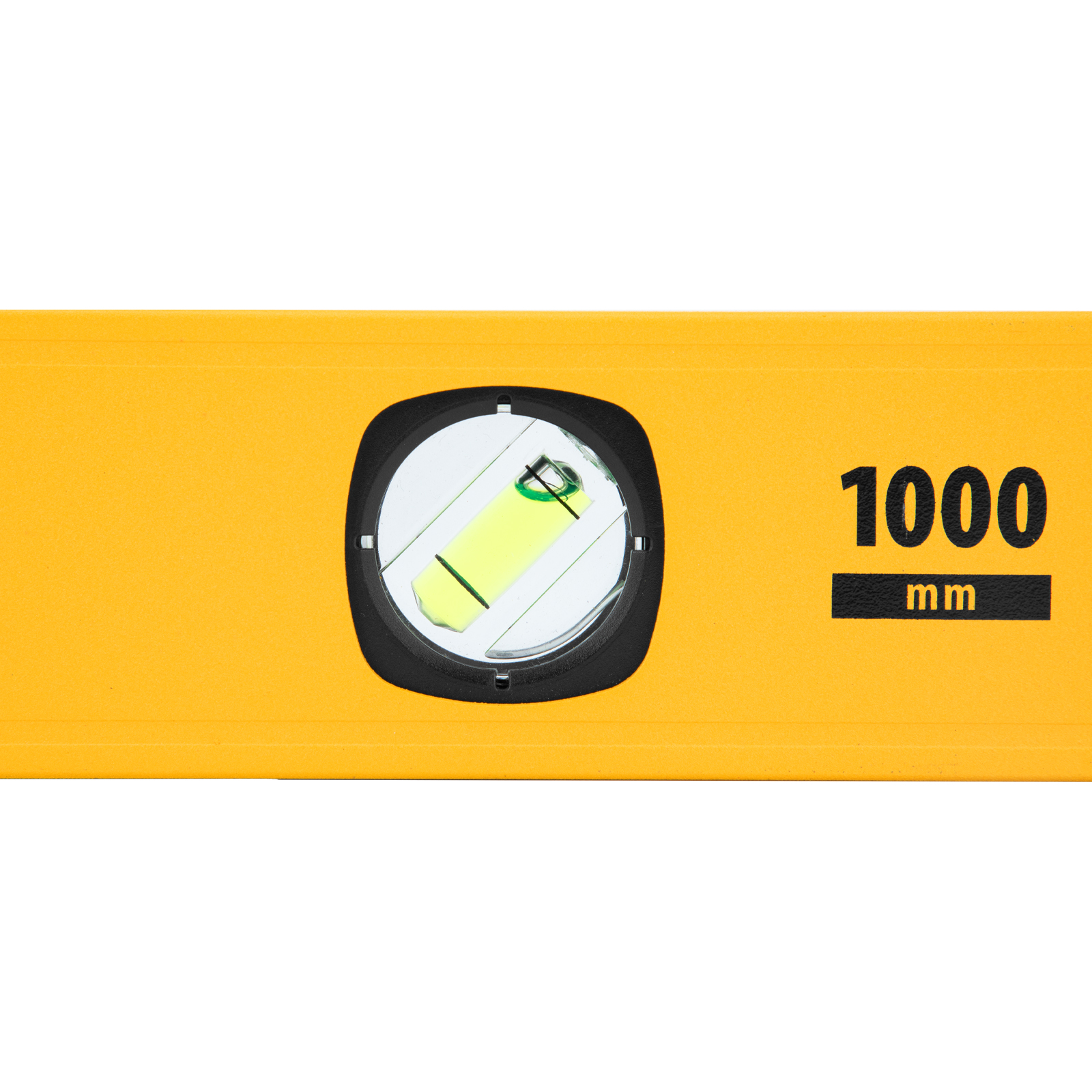 Уровень алюминиевый, магнит, фрезерованный, 3 глазка (1 зеркал.) 0,5 мм/м, 1000 мм Denzel