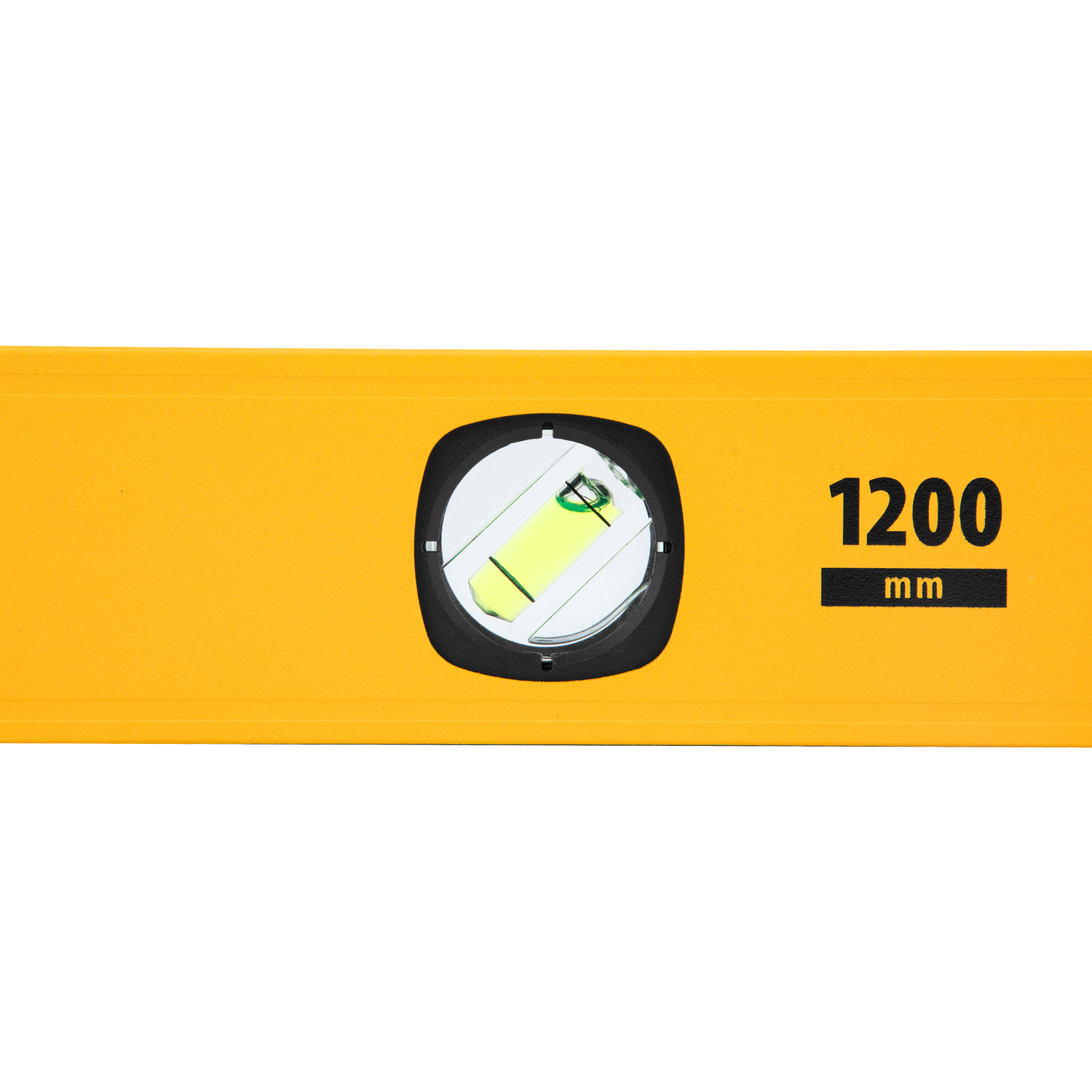 Уровень алюминиевый, магнит, фрезерованный, 3 глазка (1 зеркал.) 0,5 мм/м, 1200 мм Denzel