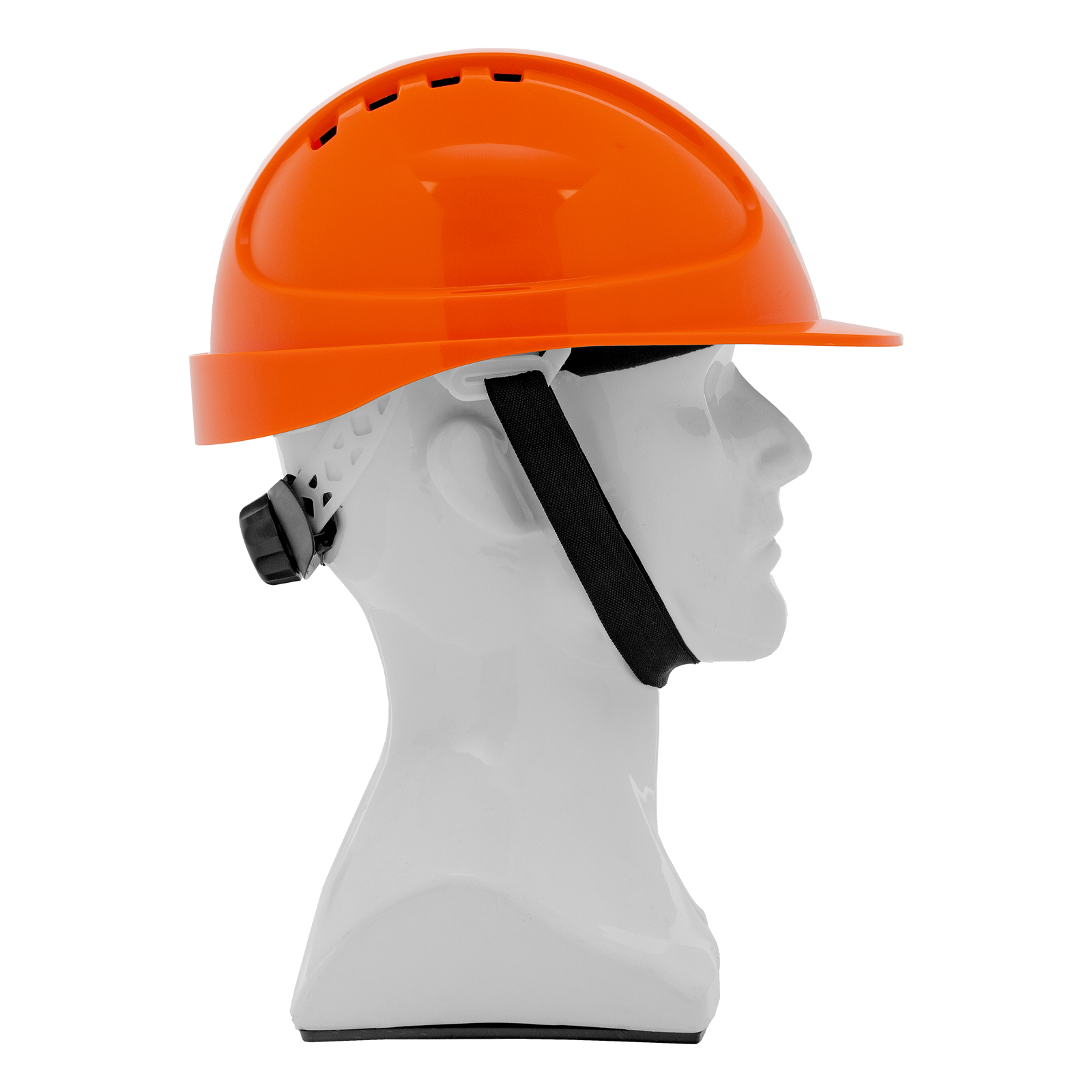 Каска защитная ударопрочная, ABS/PC, плавная регулировка, модель «Форвард» (К-05)оранж. Denzel