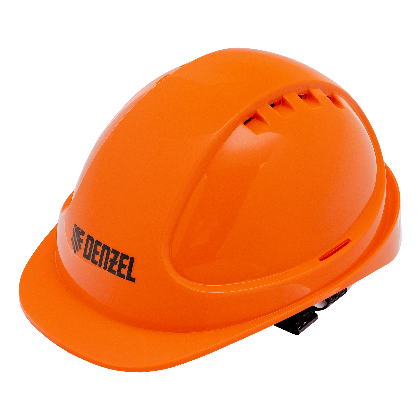 Каска защитная ударопрочная, ABS/PC, плавная регулировка, модель «Форвард» (К-05)оранж. Denzel