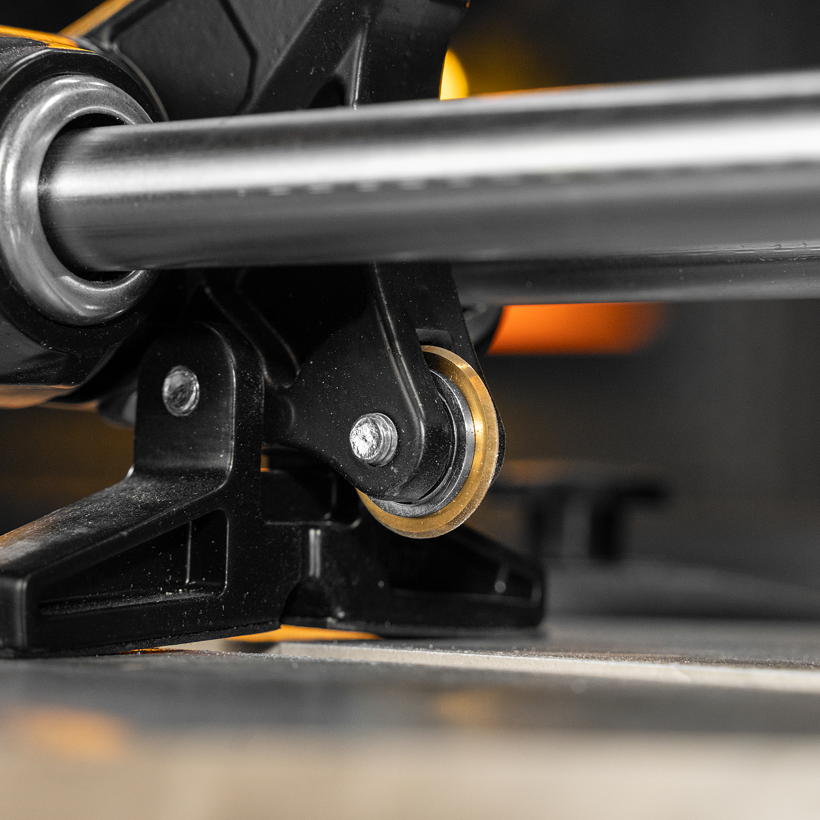 Ролик режущий с подшипником для плиткореза, 22х6х6мм, TiN Denzel