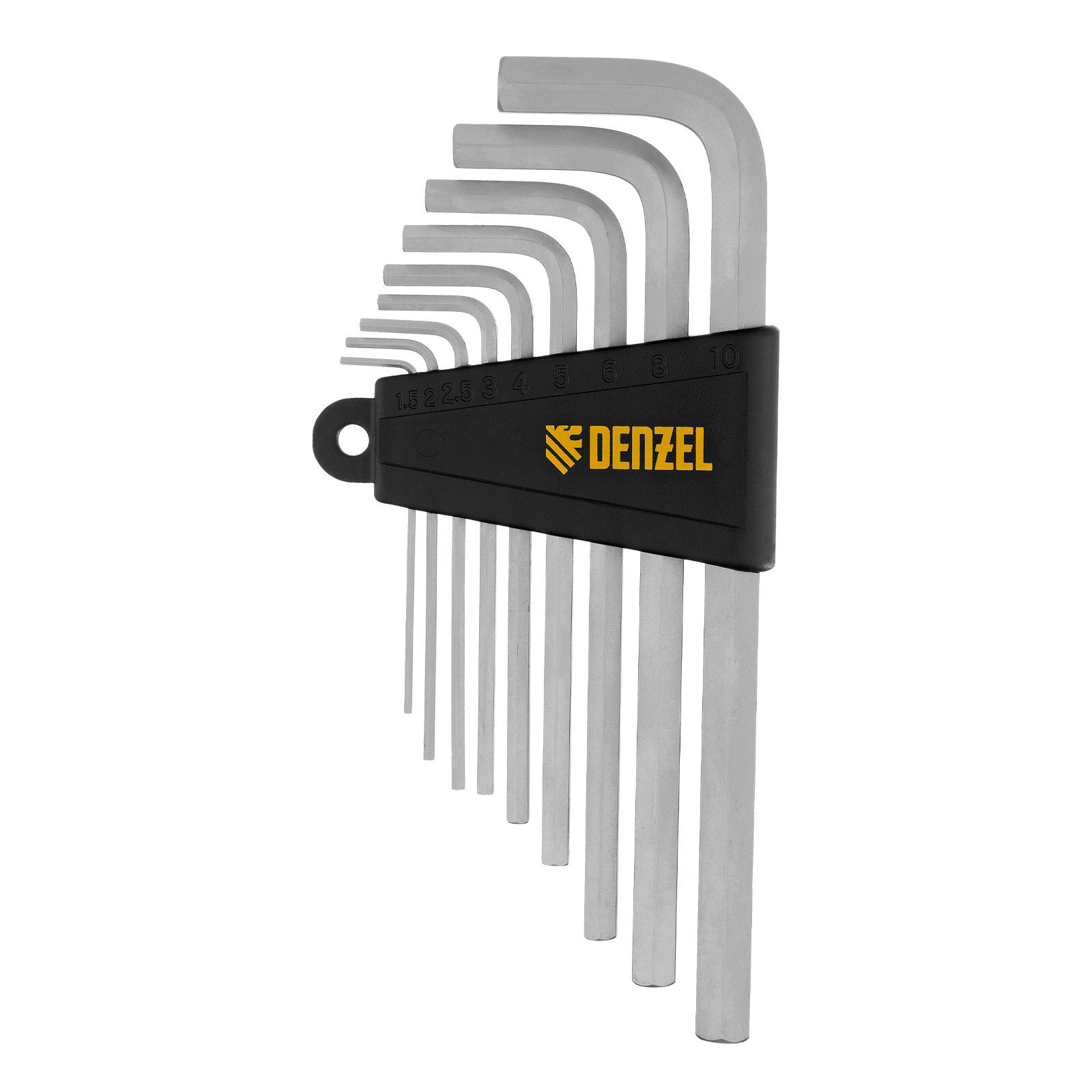 Набор инструментов, 1/2", 1/4", 3/8", CrV, S2, пластиковый кейс, 144 предмета Denzel