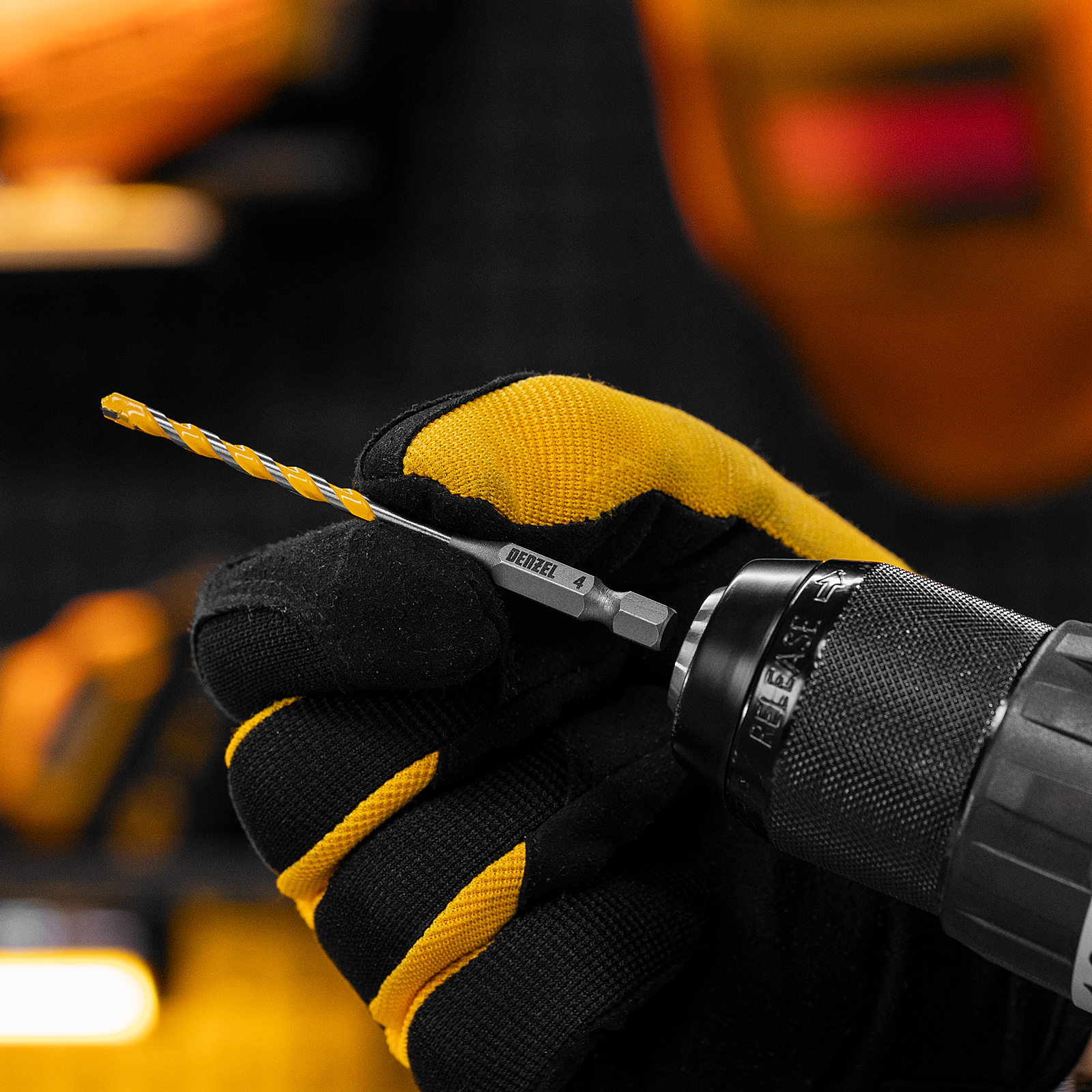 Сверло универсальное, Multi cut, 4 мм Denzel