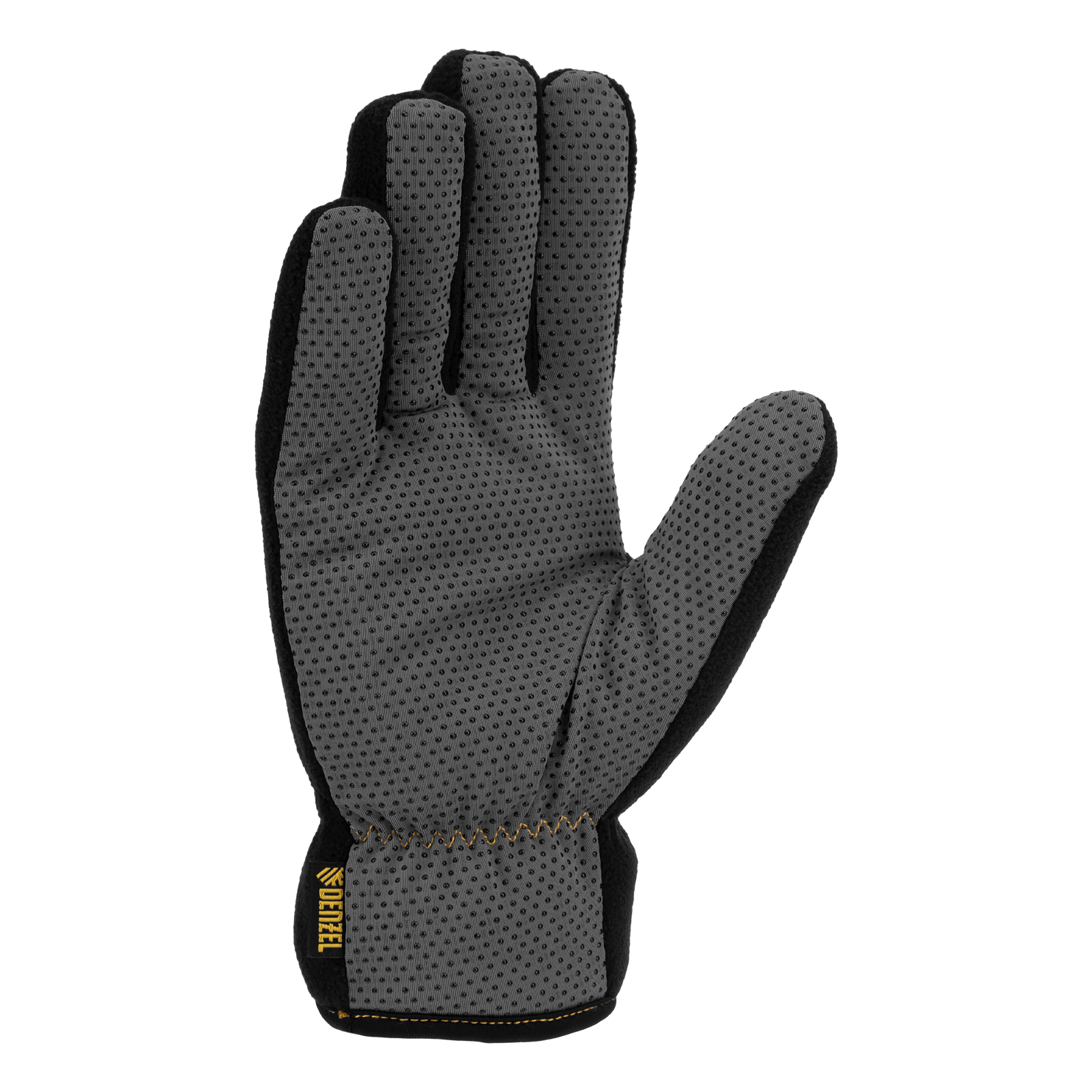 Перчатки универсальные, двойные, ПВХ нанесение, размер 8 Denzel