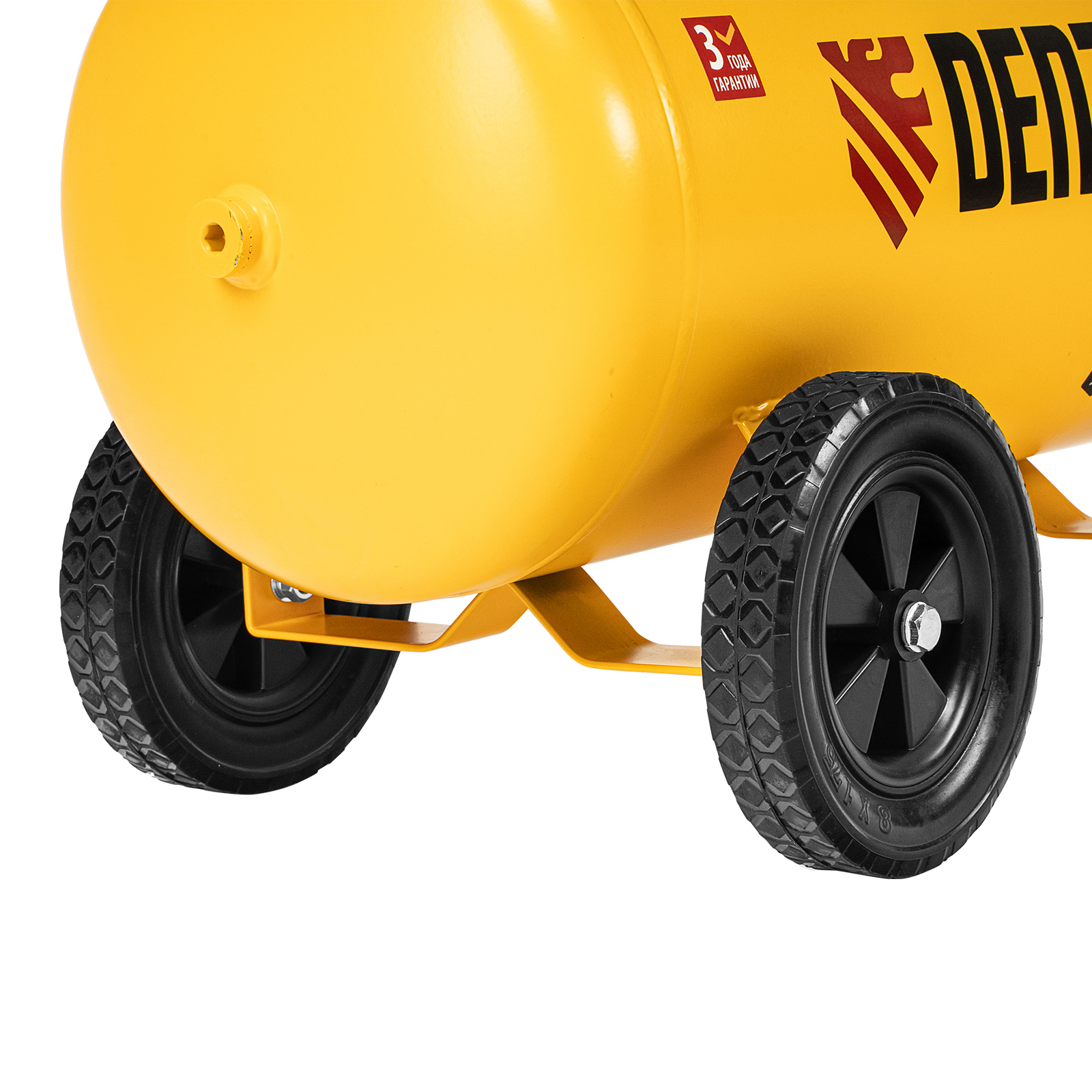 Компрессор воздушный рем. привод BCI 2200/100, 2,2 кВт, 100 литров, 420 л/мин Denzel