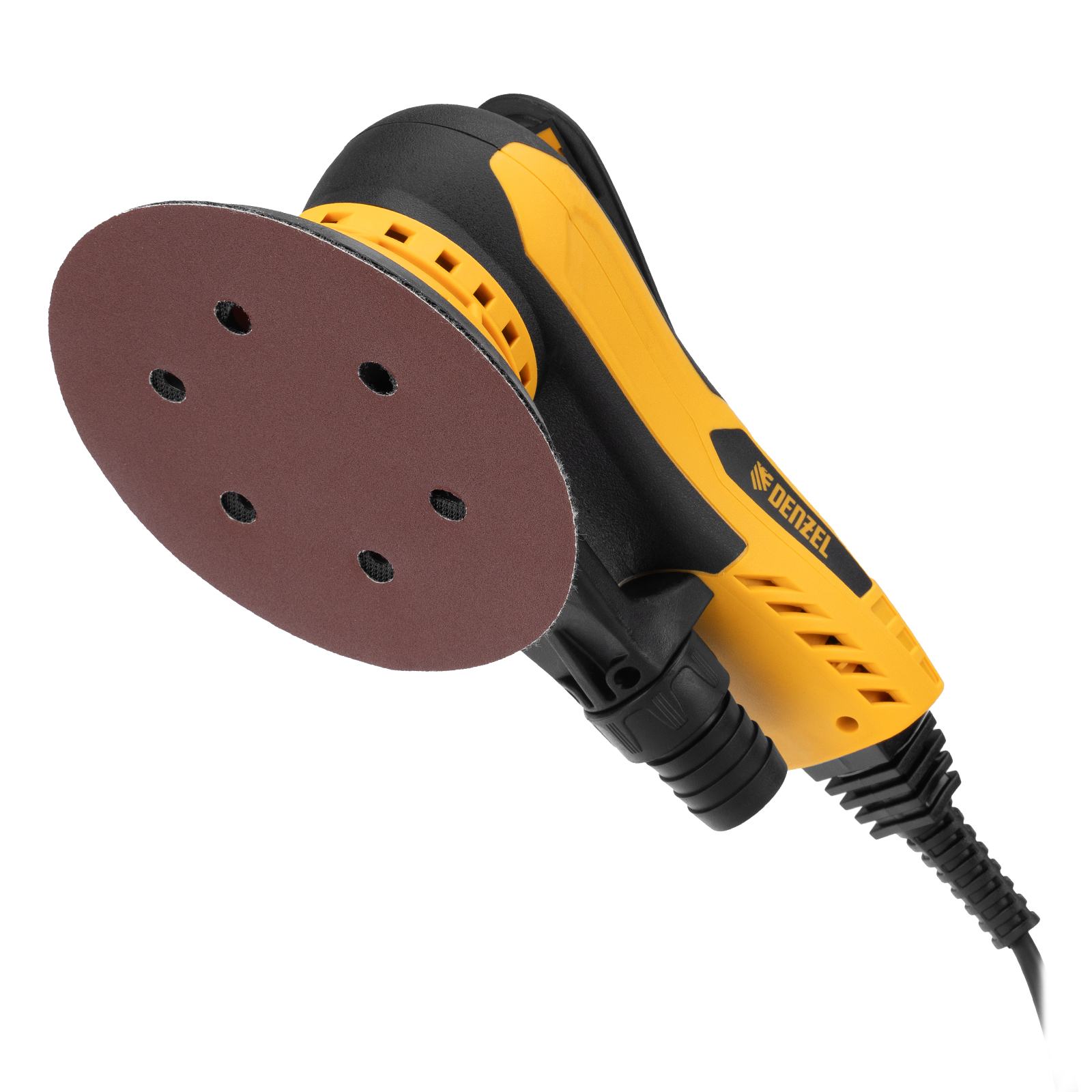 Машина шлифовальная орбитальная бесщет OS-150-BL, 350 Вт, 4000-10000 об/мин Denzel