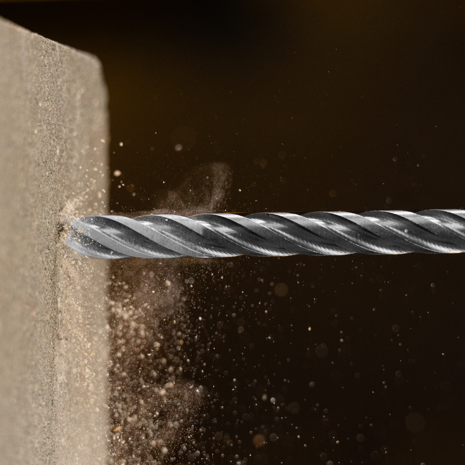 Бур по бетону, цельная крестовая пластина, 8x315 мм, SDS PLUS Denzel